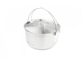 GSI Glacier Stainless Frypann Bratpfanne Camping Kochgeschirr Campinggeschirr