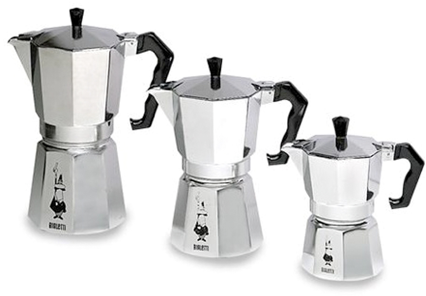 Bialetti Moka Express Coffee makers alu 2 Cups - Transa.ch