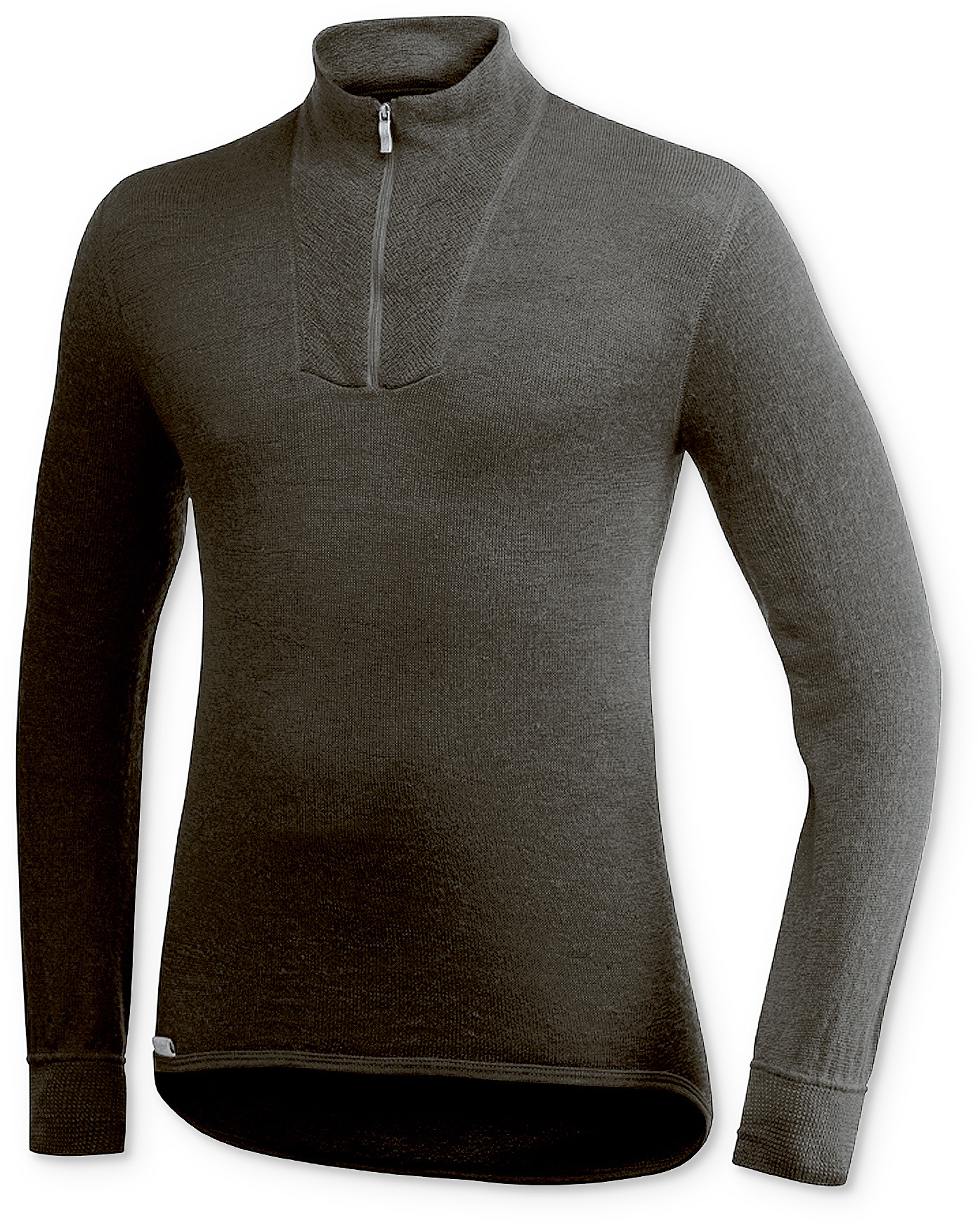 Woolpower Zip Turtleneck 200 Long-sleeve shirt black XXL - Transa.ch