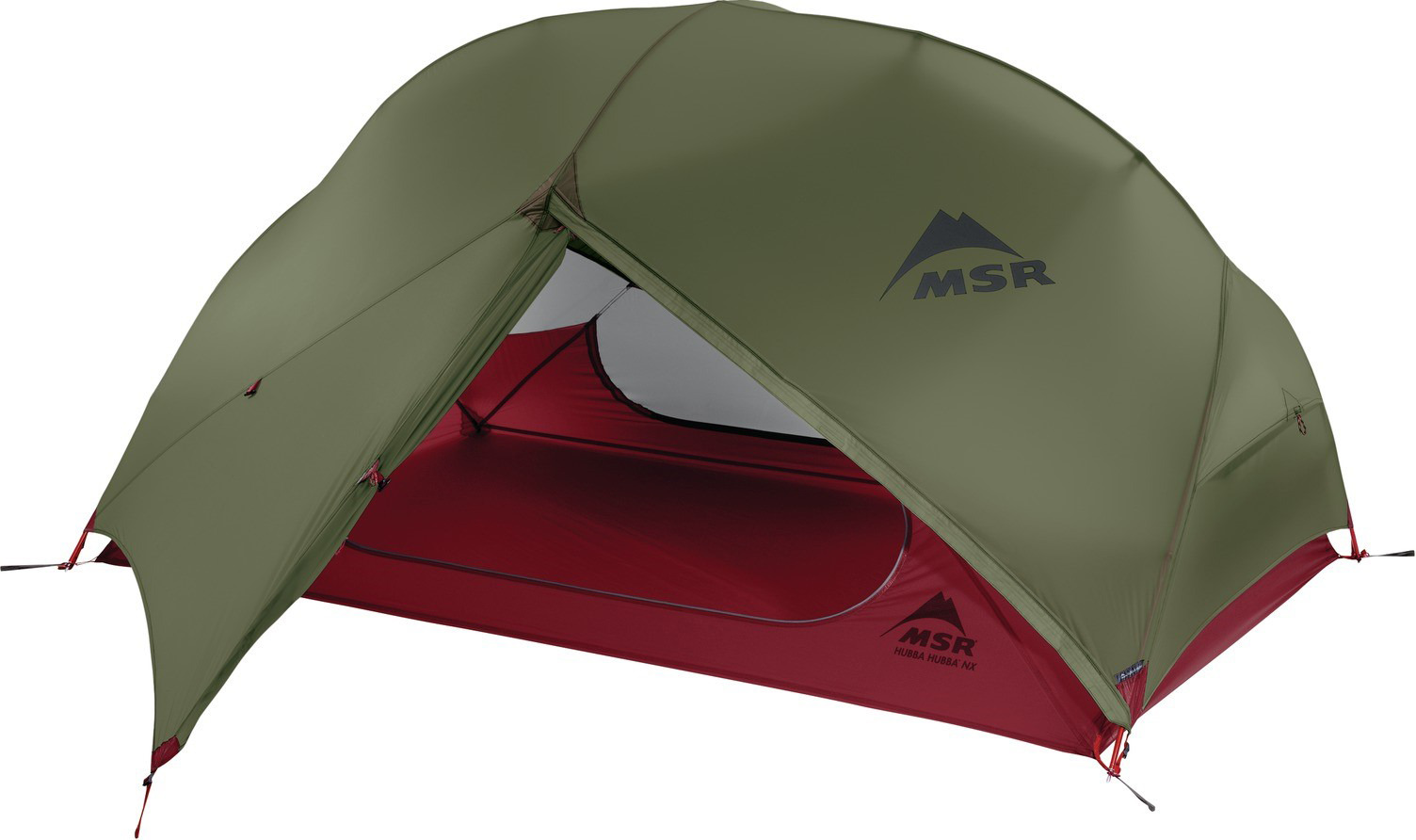 MSR Hubba Hubba NX Kuppelzelt green 2 Personen - Transa.ch