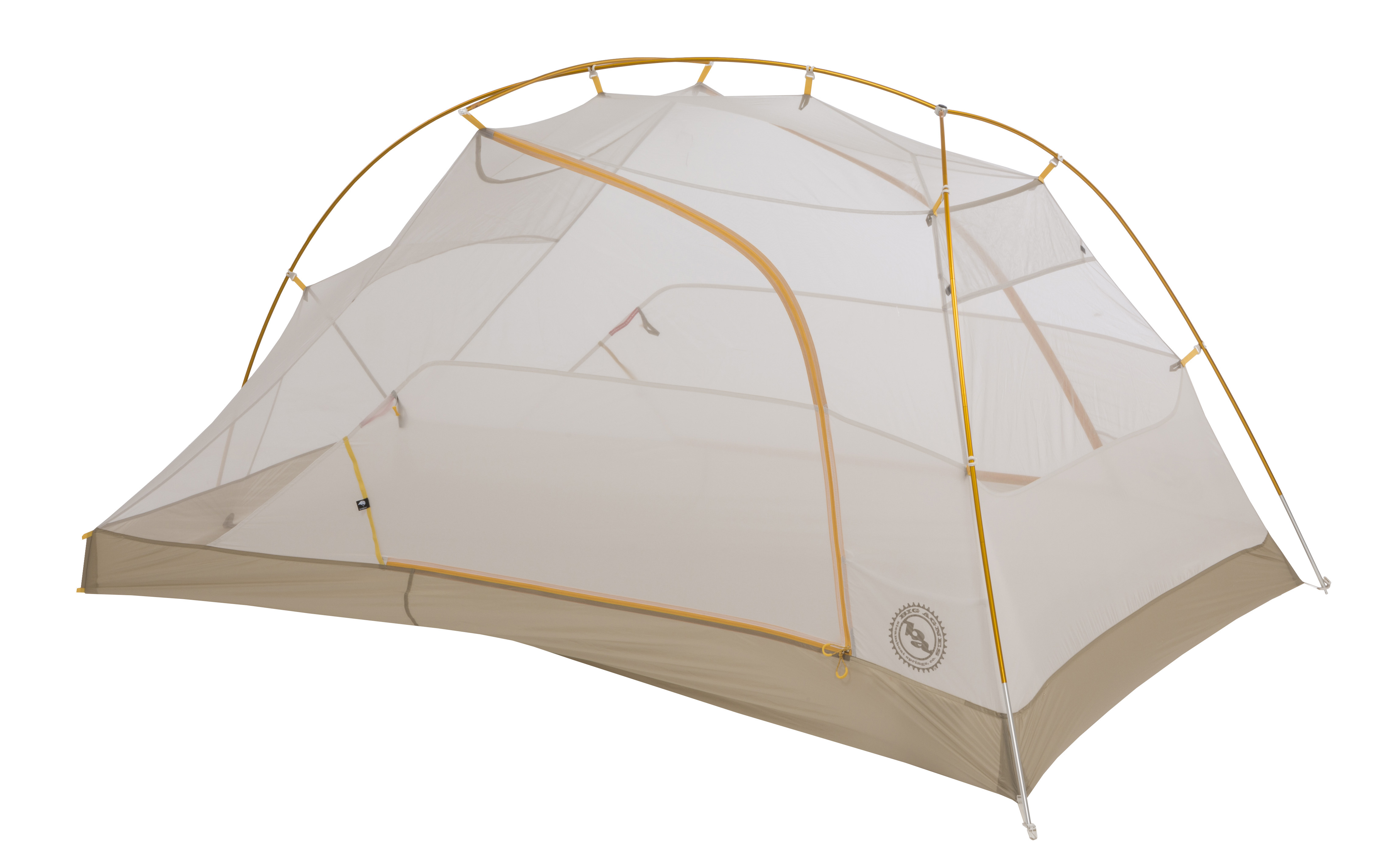 Big Agnes Tiger Wall UL2 Bikepack Solution Dye Kuppelzelt greige