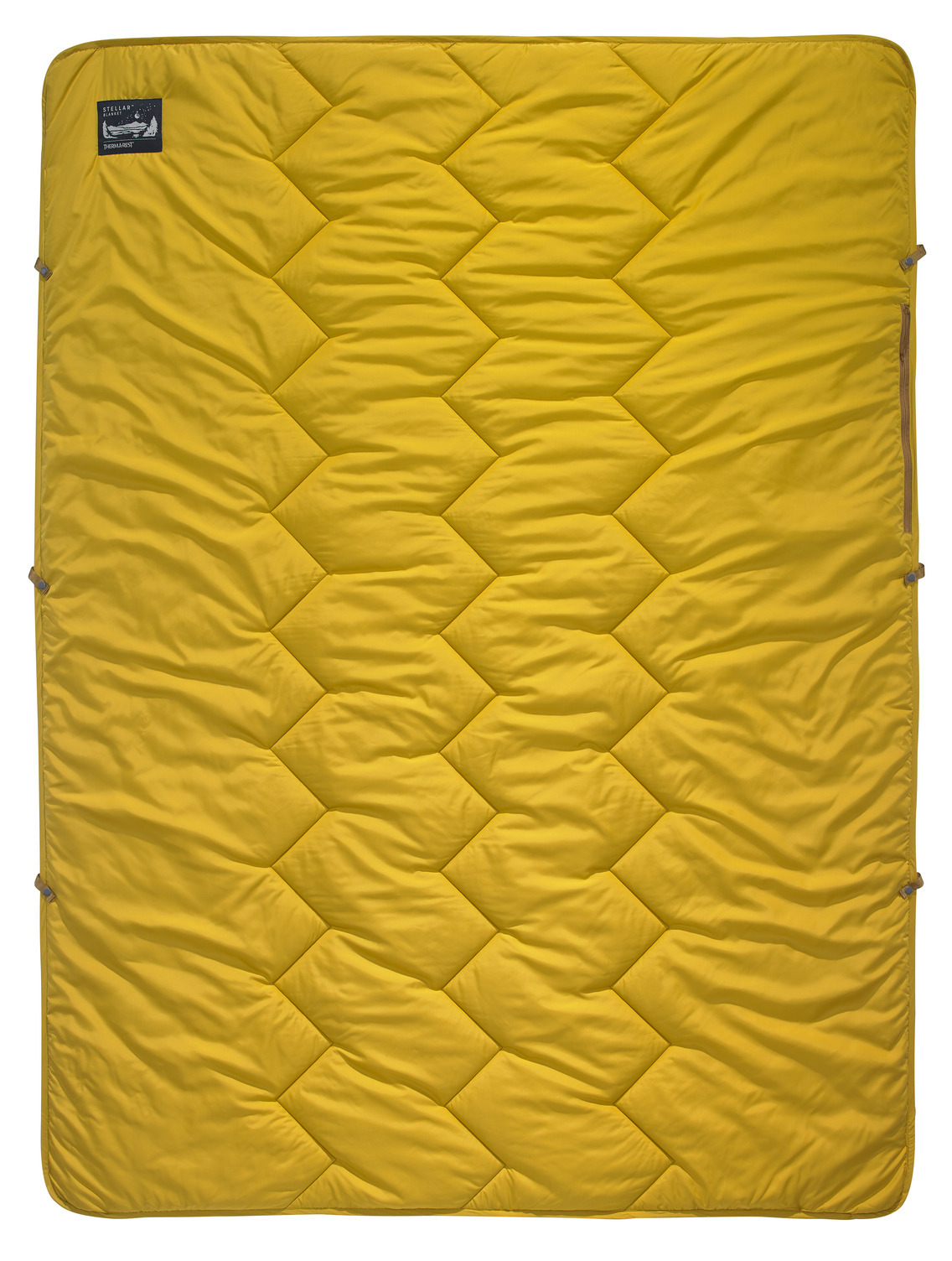 THERMAREST STELLAR BLANKET イエロー Therm-a-Rest Stellar Outdoor, Camping, Picnic, and Beach
