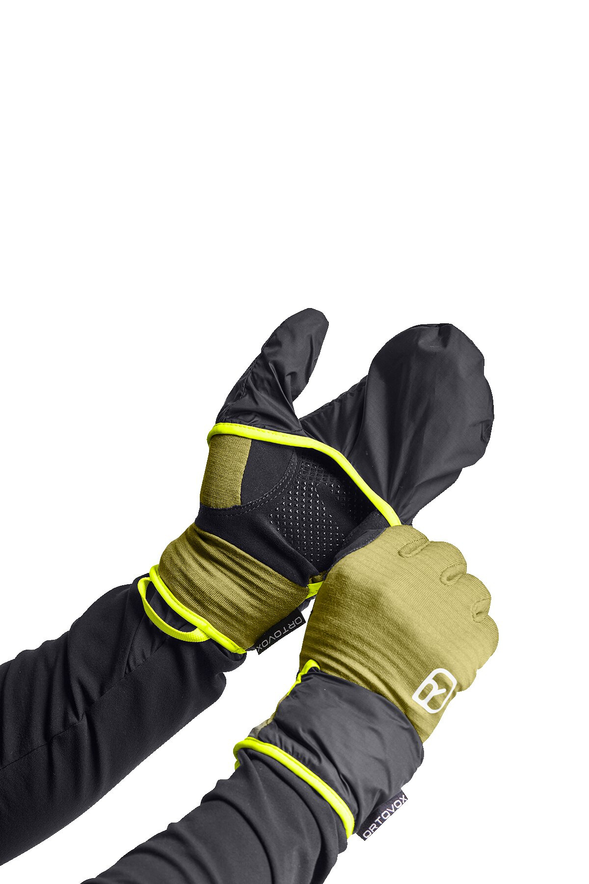 ORTOVOX FLEECE GRID COVER GLOVE M, Gloves