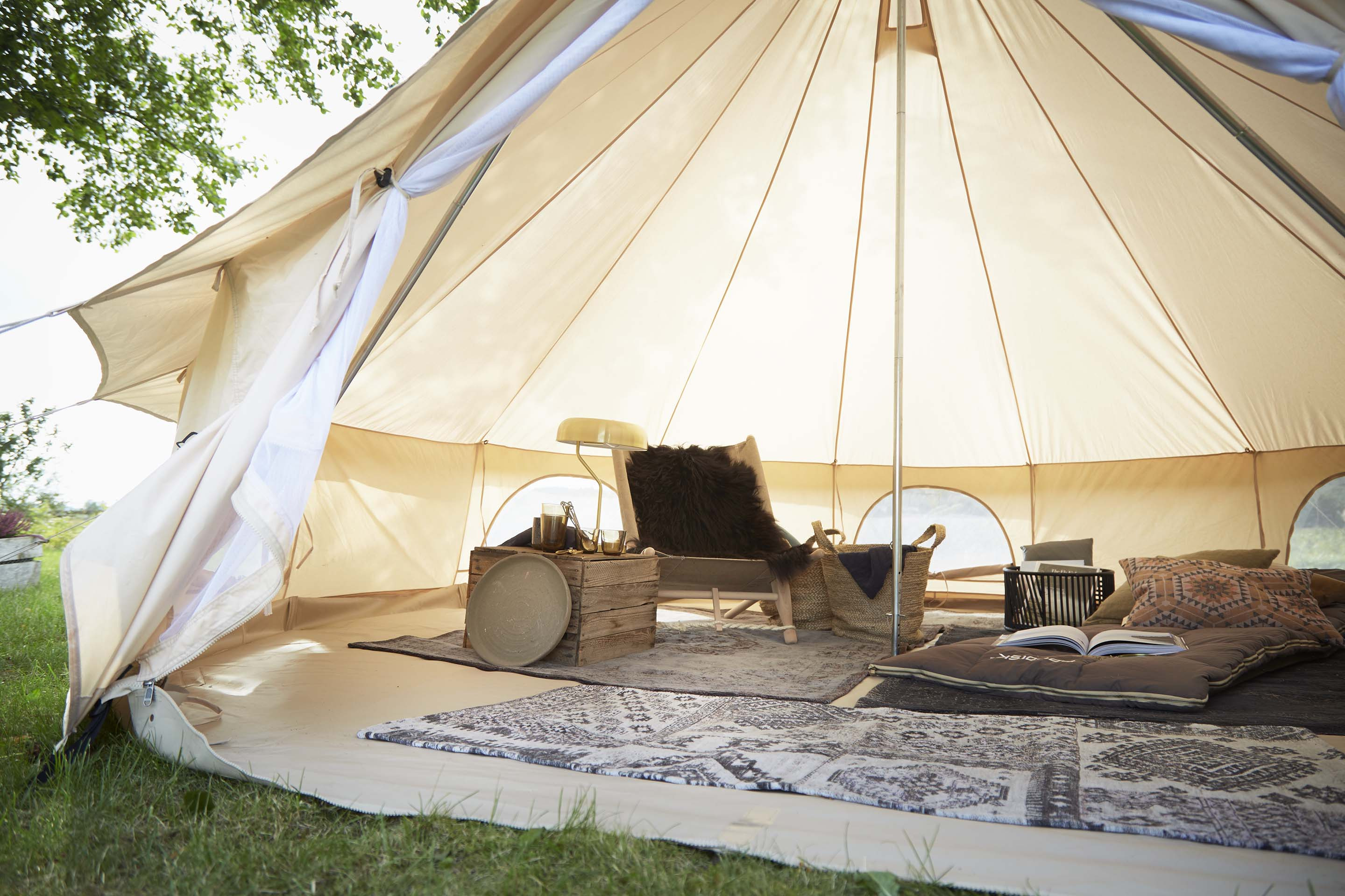 Nordisk Asgard 12.6 Tipi natural 6 Persons - Transa.ch