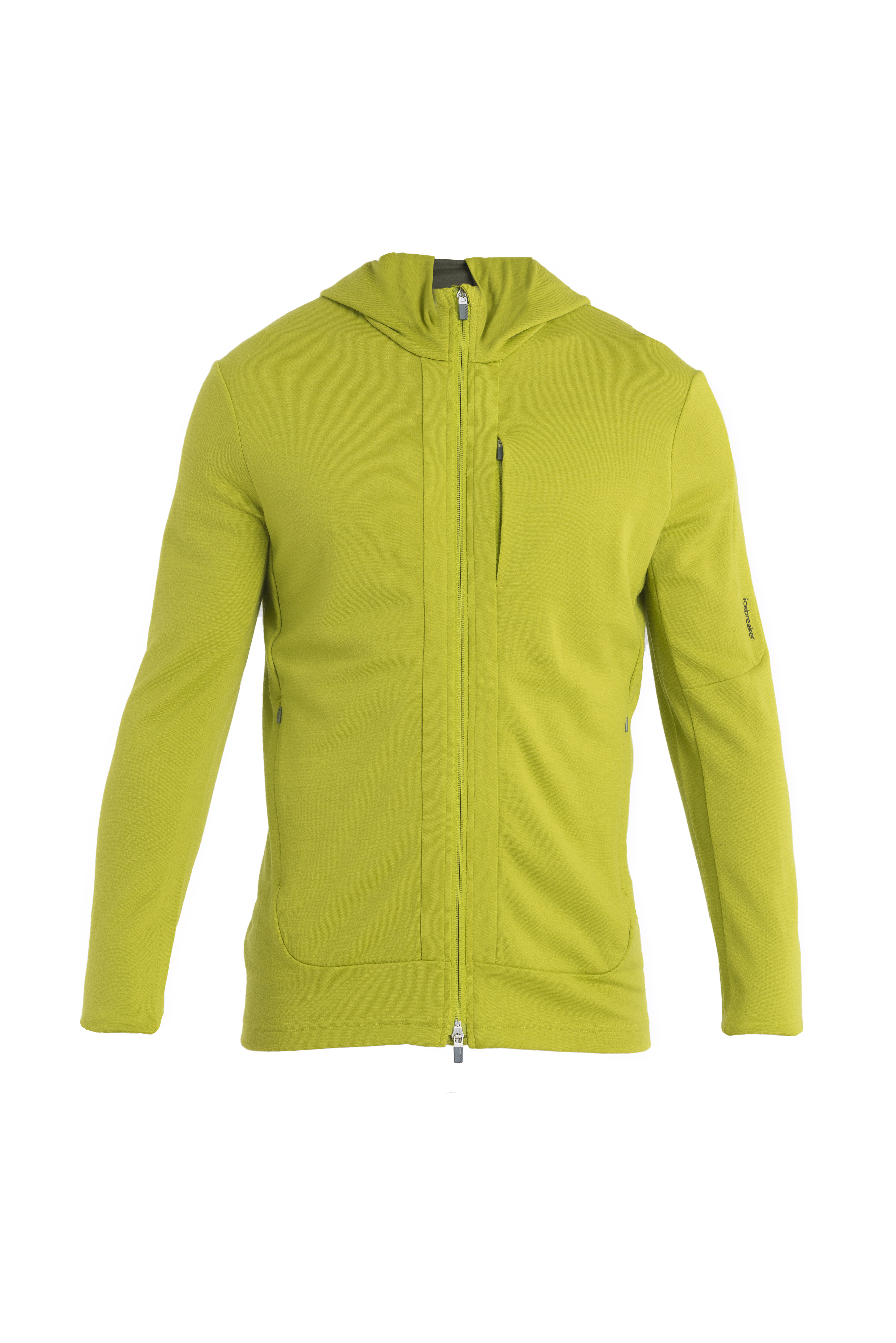 Icebreaker Men Merino Quantum III LS Zip Hood Insulated jacket bio