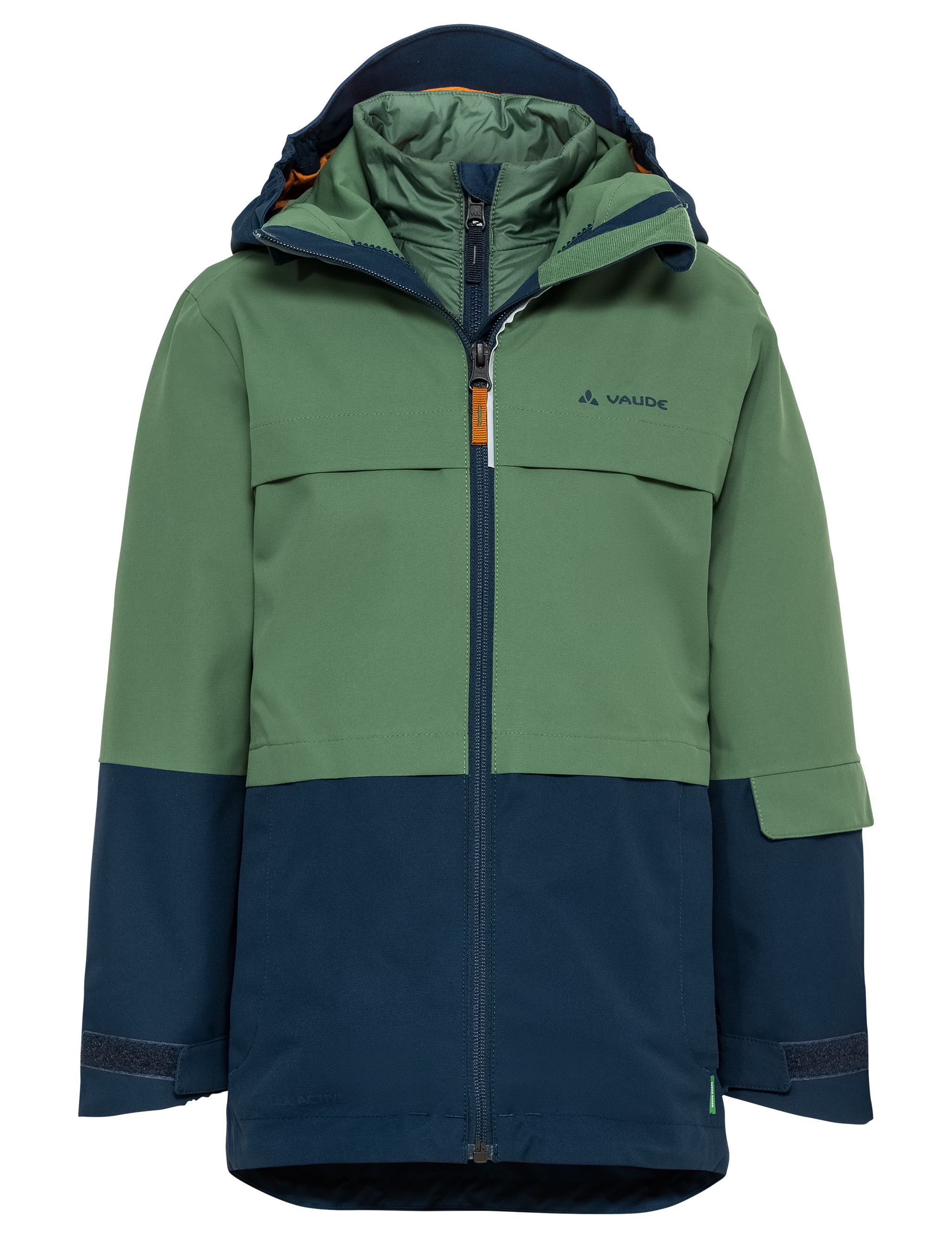 Vaude Kids Snow Cup 3in1 Jacket II Double jacket woodland 110/116