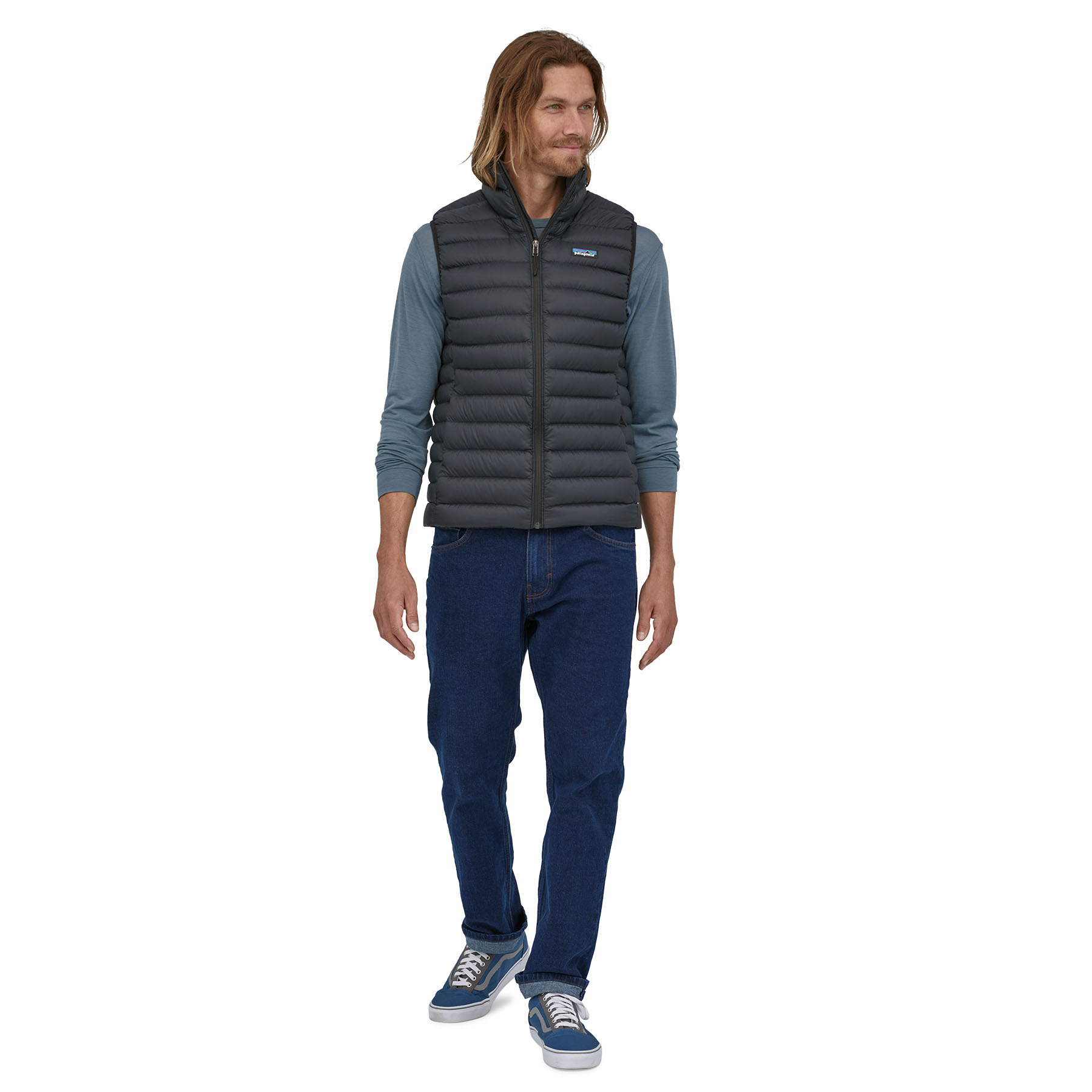Patagonia M's Down Sweater Vest Down gilet black L - Transa.ch