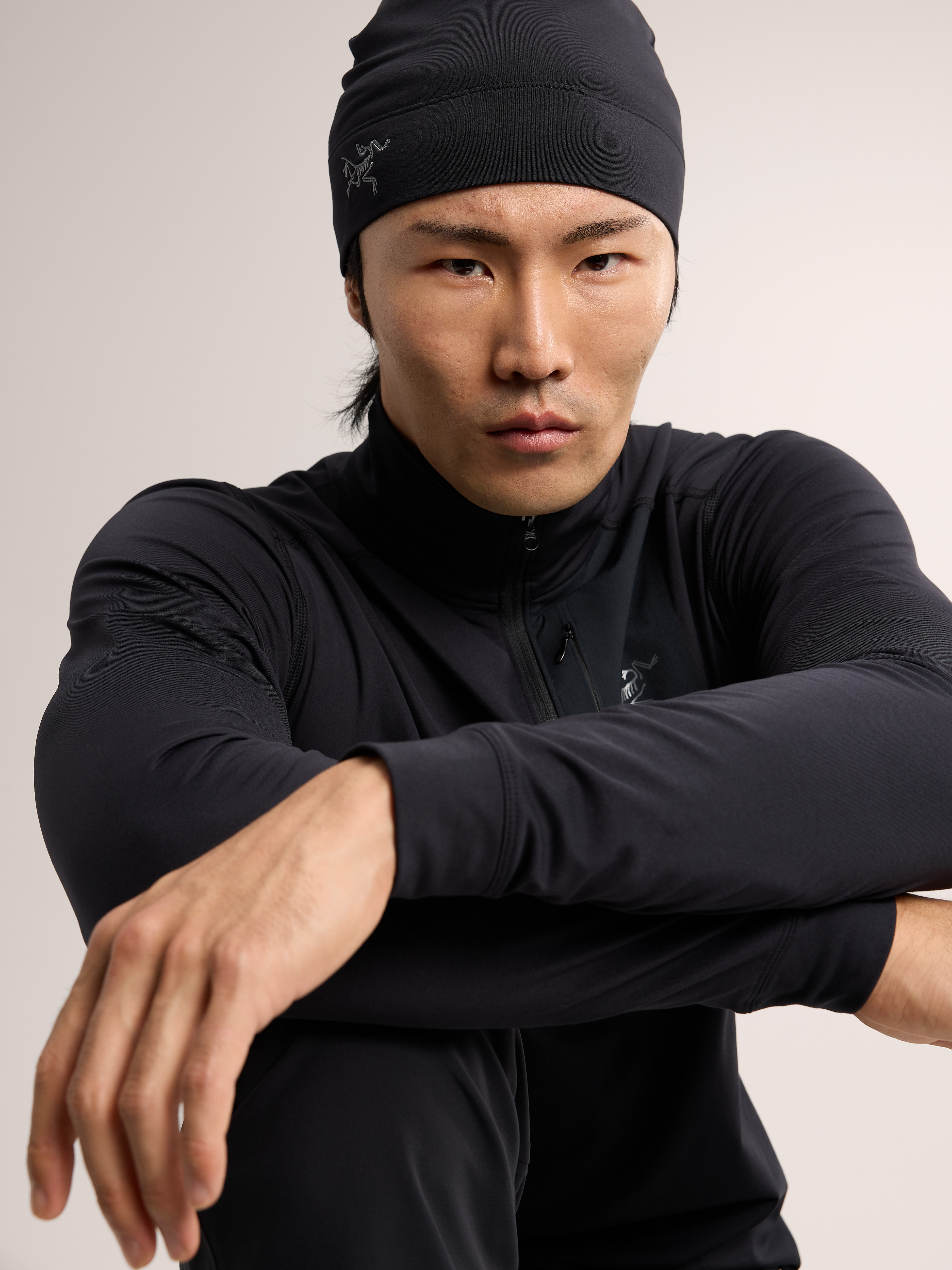 【新品】ARC`TERYX Rho Toque BLACK L-XL Arc'teryx Rho Toque Beanie black L-XL - Transa.ch