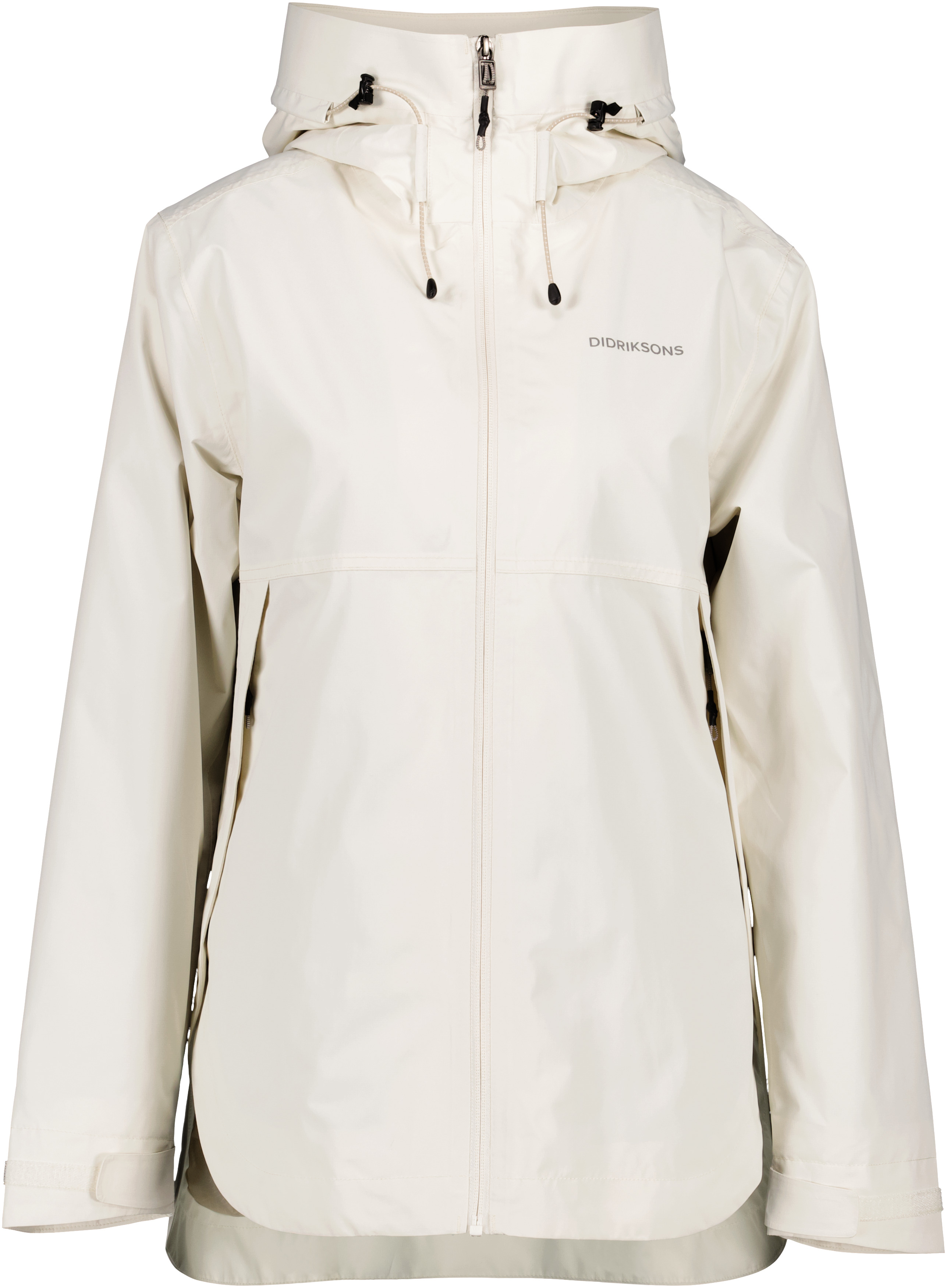 Veste Imperméable Didriksons Femme Taille S - Blanche Avec Capuche, Coupe-vent Et Respirante