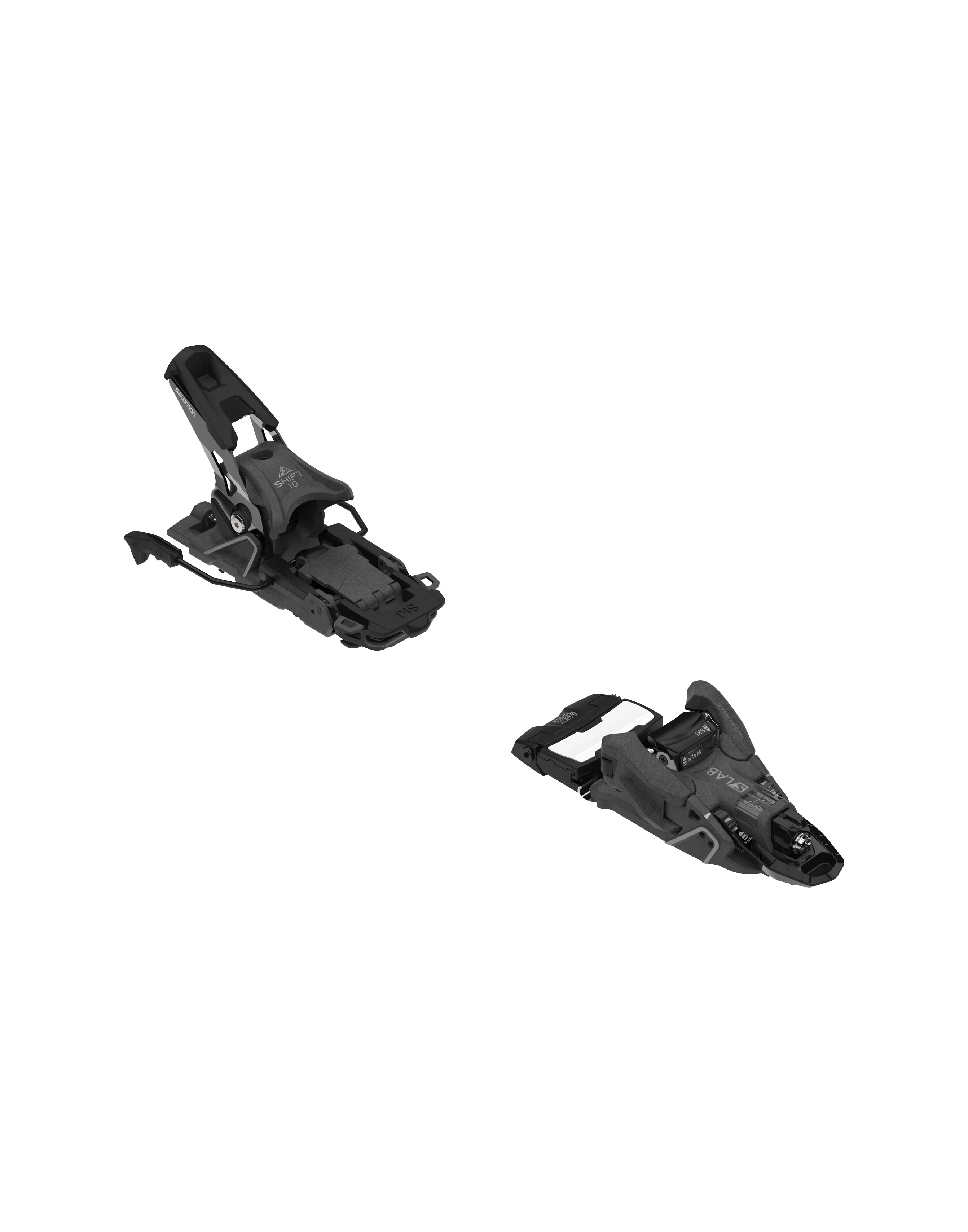 Salomon S/LAB Shift2 10 MN Ski binding black/silver 100 mm - Transa.ch