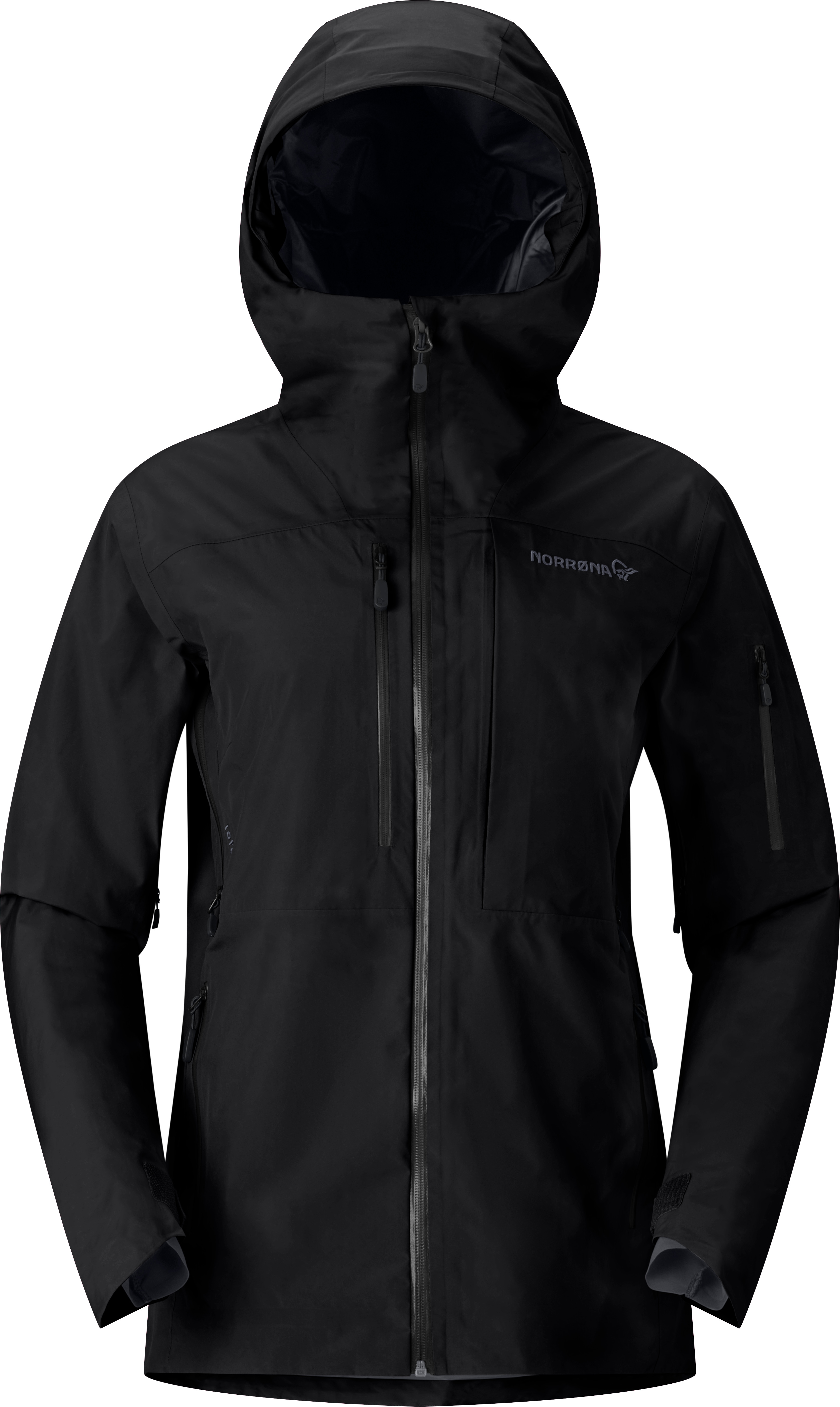 スノーボード NORONNA lofoten insulated Jacket XL Norrona lofoten GTX insulated Jacket W's Ski jacket caviar XS