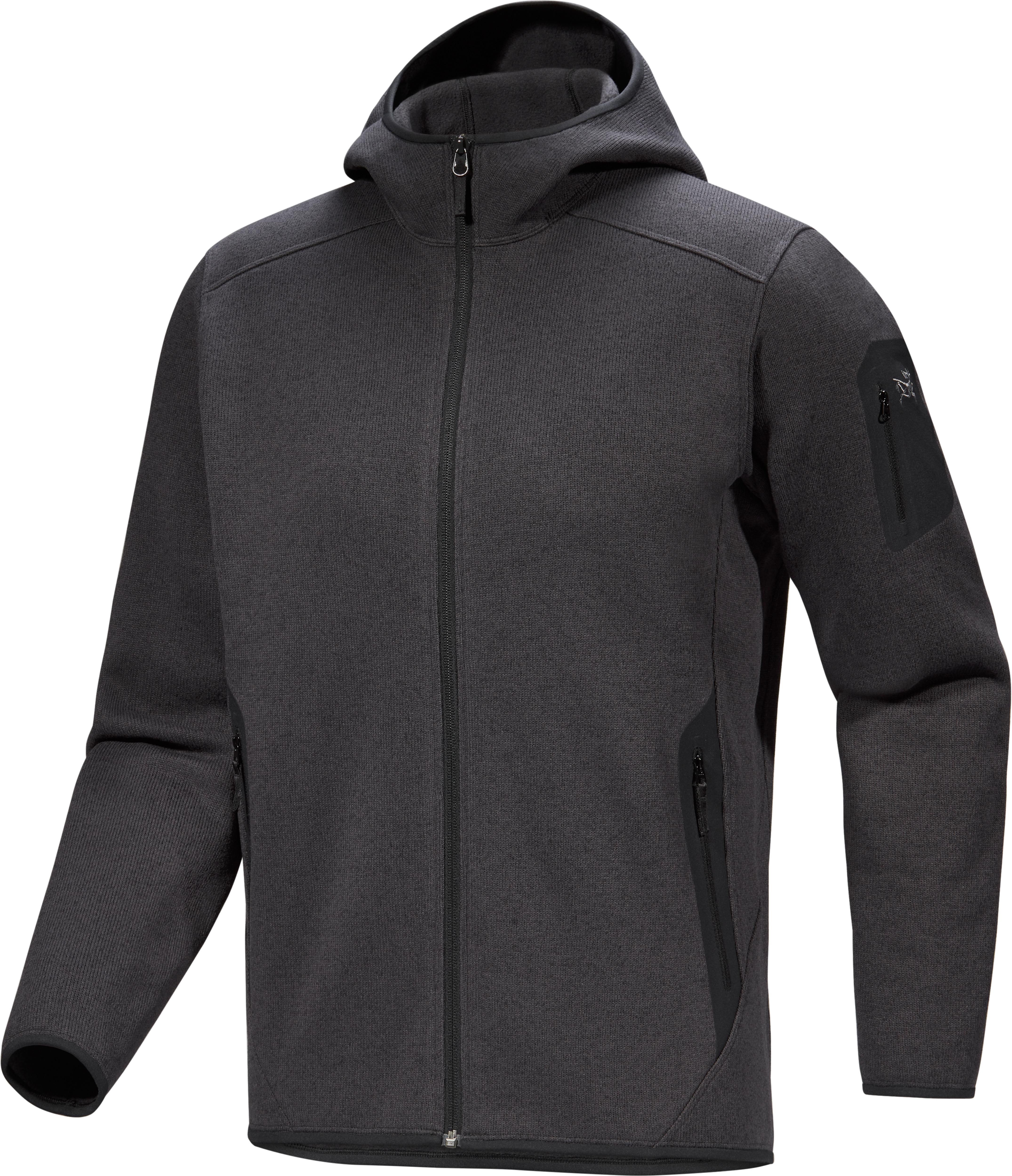 Arc'teryx Covert Hoody M Fleece jacket black heather II XL - Transa.ch