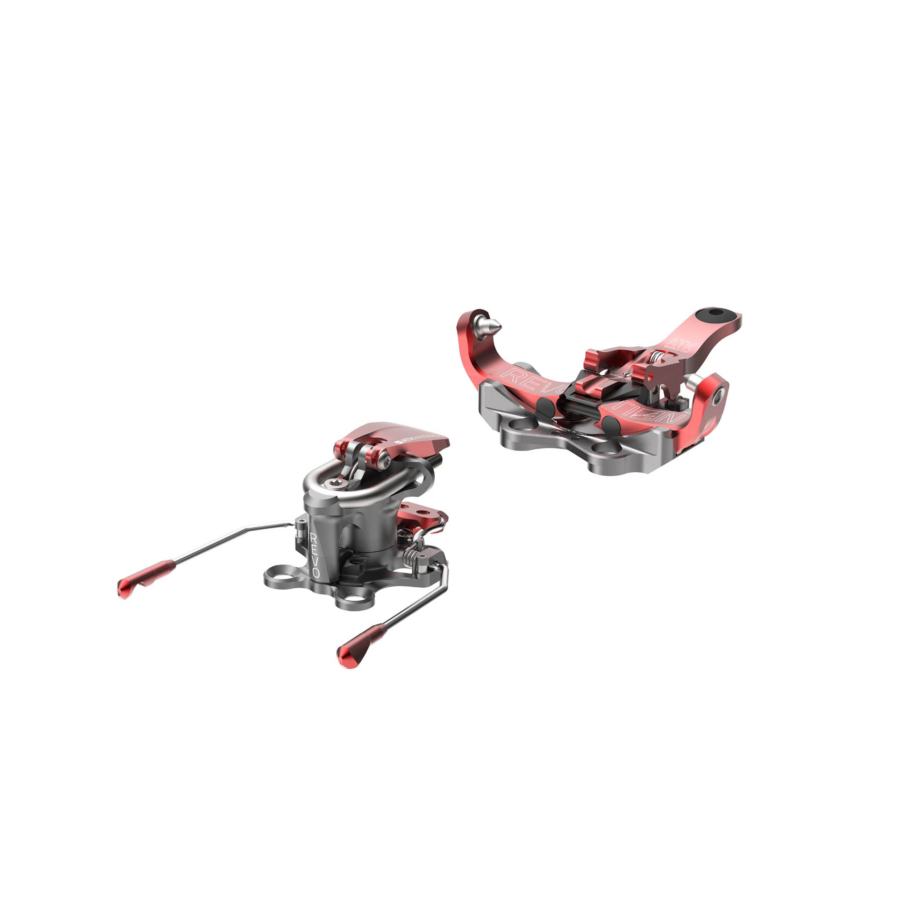 ATK Revolution Brake World Cup Ski binding red/titanium 70 mm