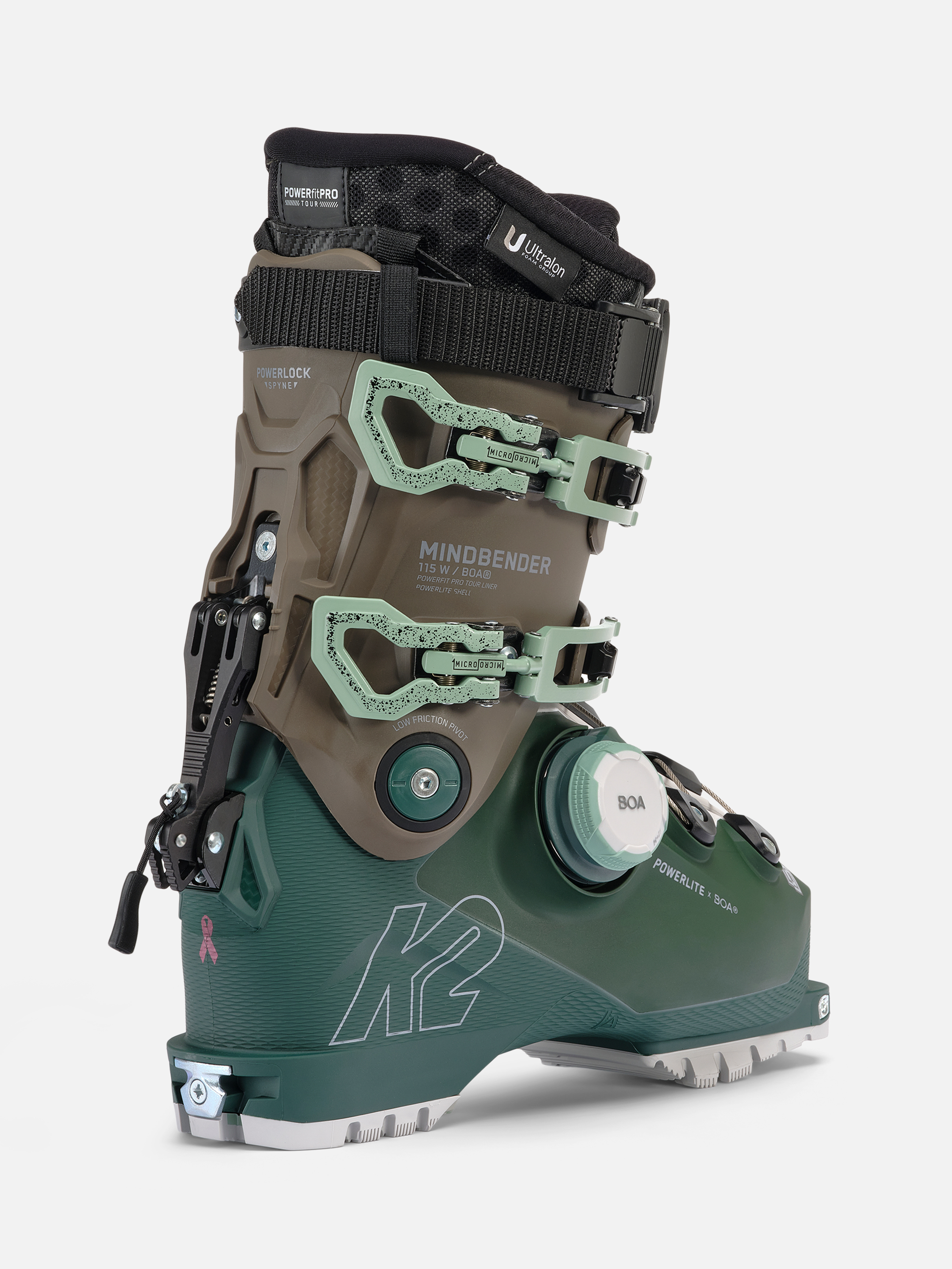 美品 K2 MIND BENDER 115 BOA W 25.5サイズ K2 ケーツー スキーブーツ メンズ レディース 【2024-2025