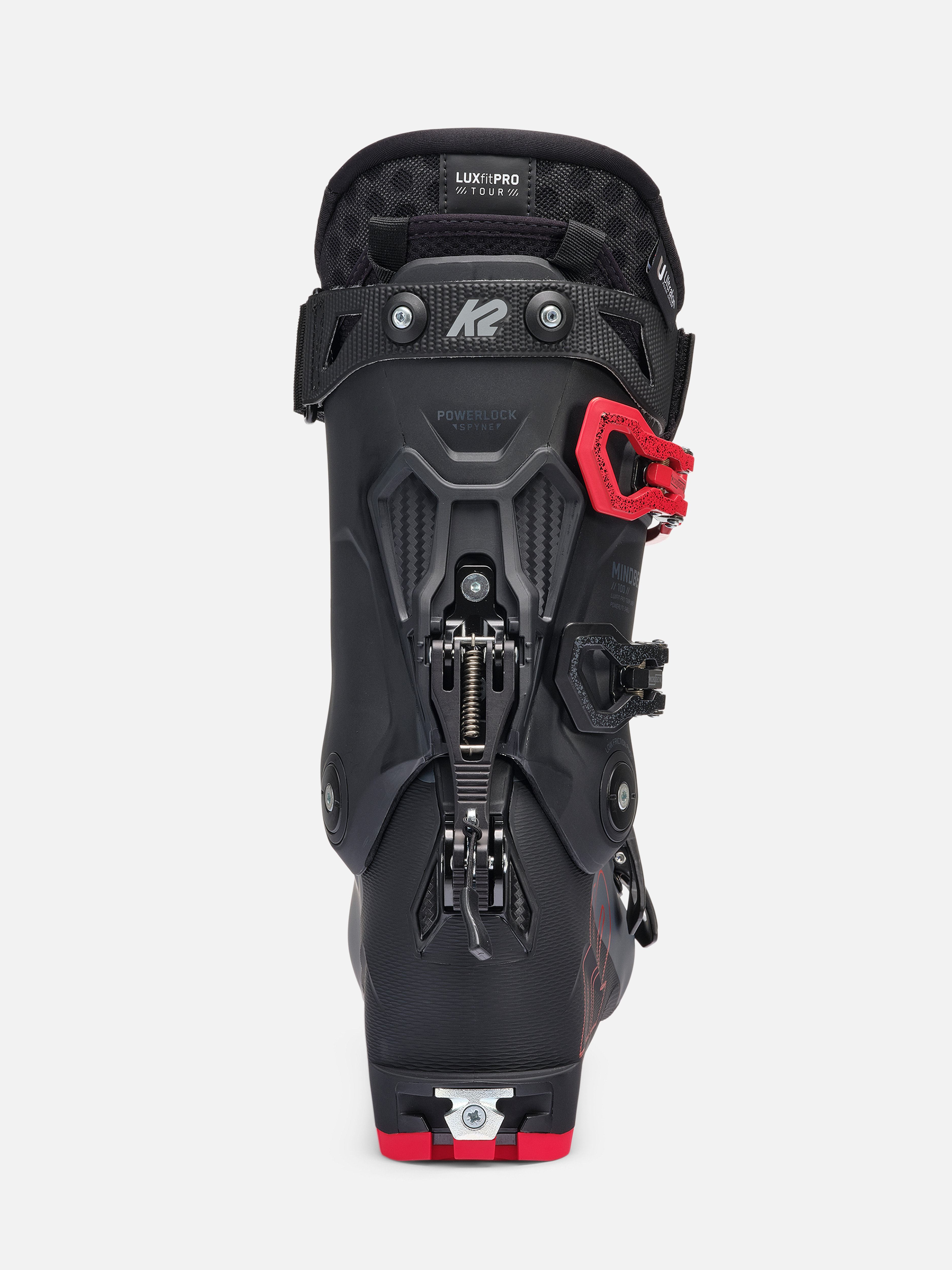 K2 Mindbender 100 Ski boots black red 26.5 - Transa.ch