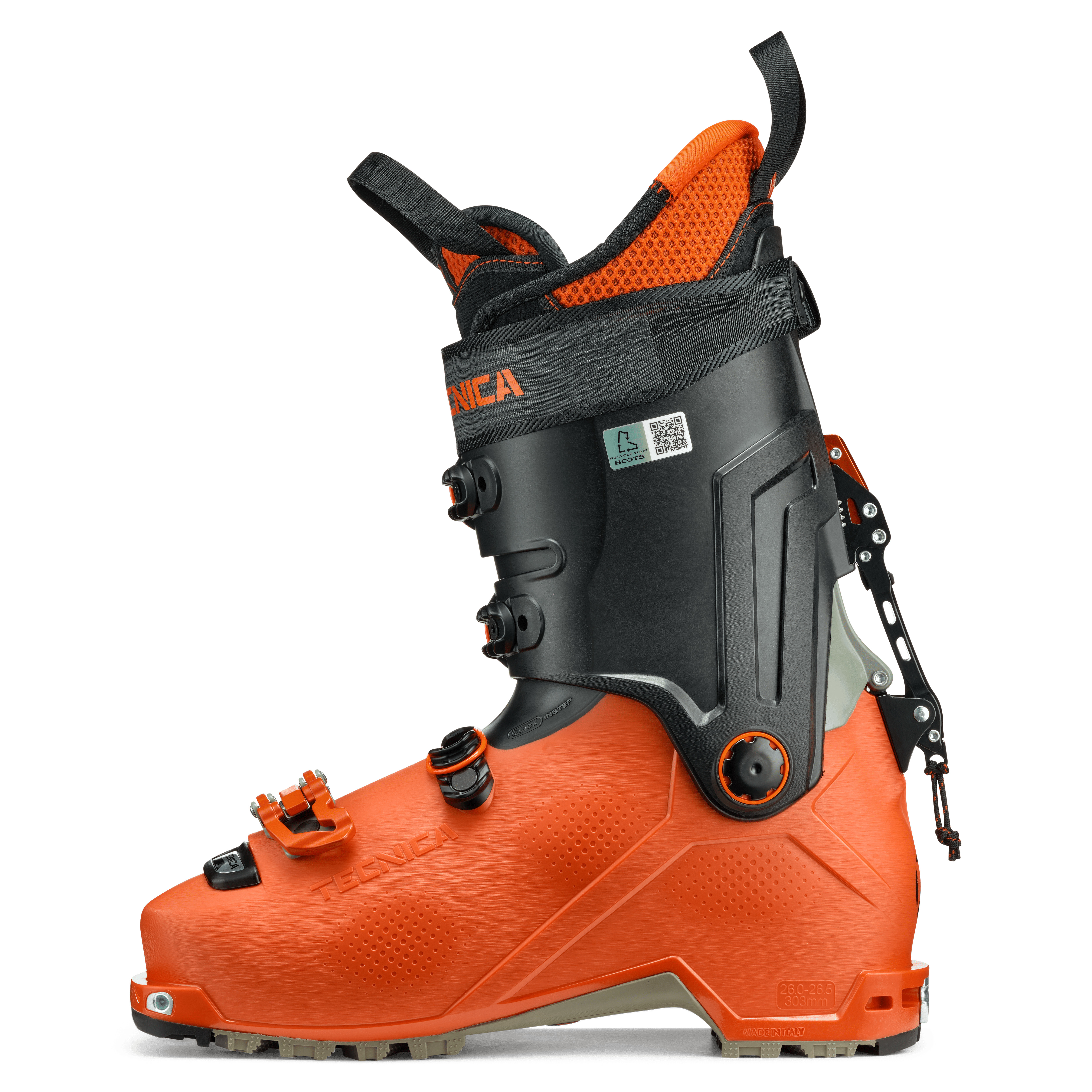 Tecnica Zero G Tour Pro Ski boots dusk orange 28.5 - Transa.ch