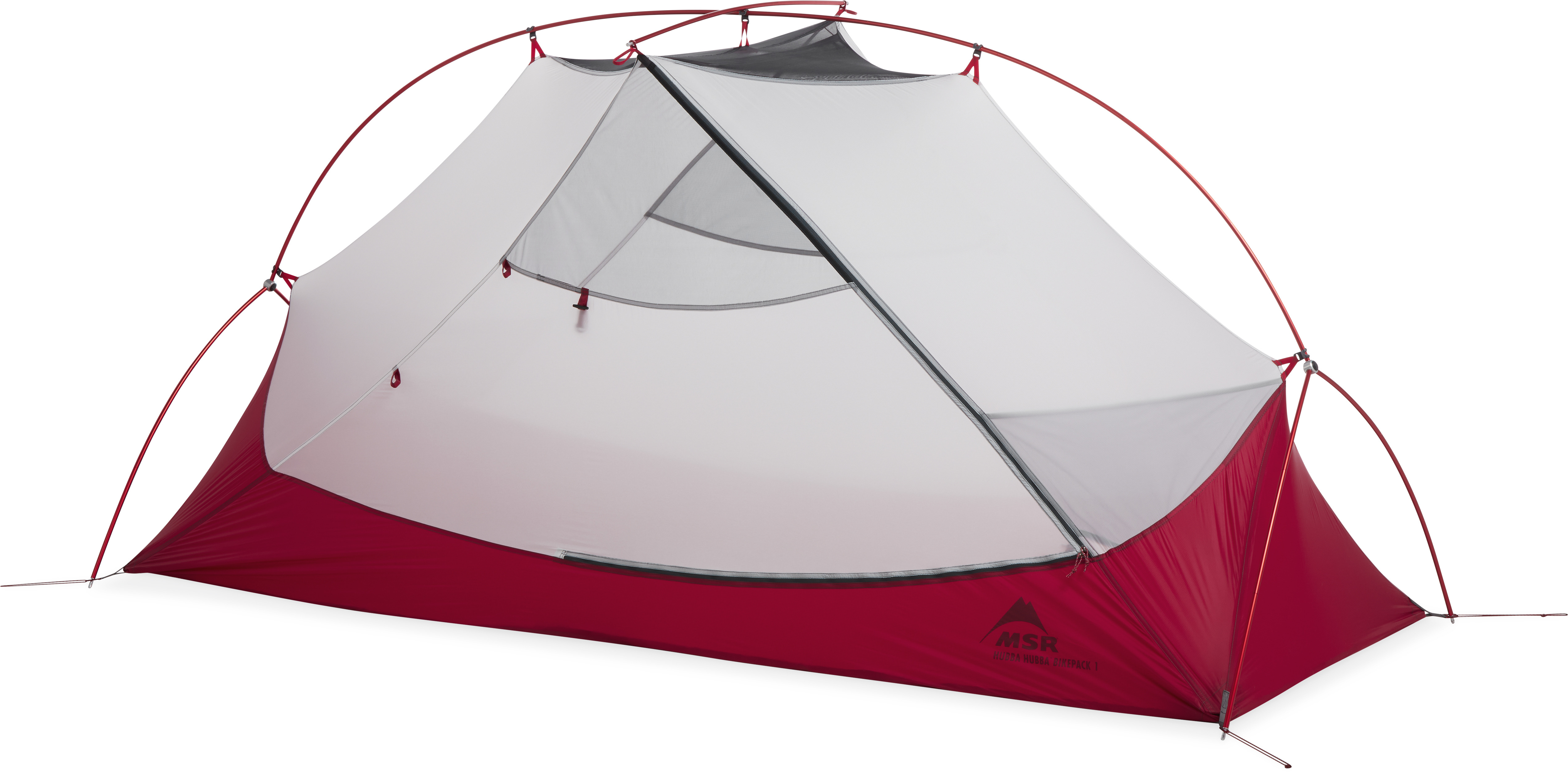 MSR Hubba Hubba Bikepack 1 Dome tent green 1 Person - Transa.ch