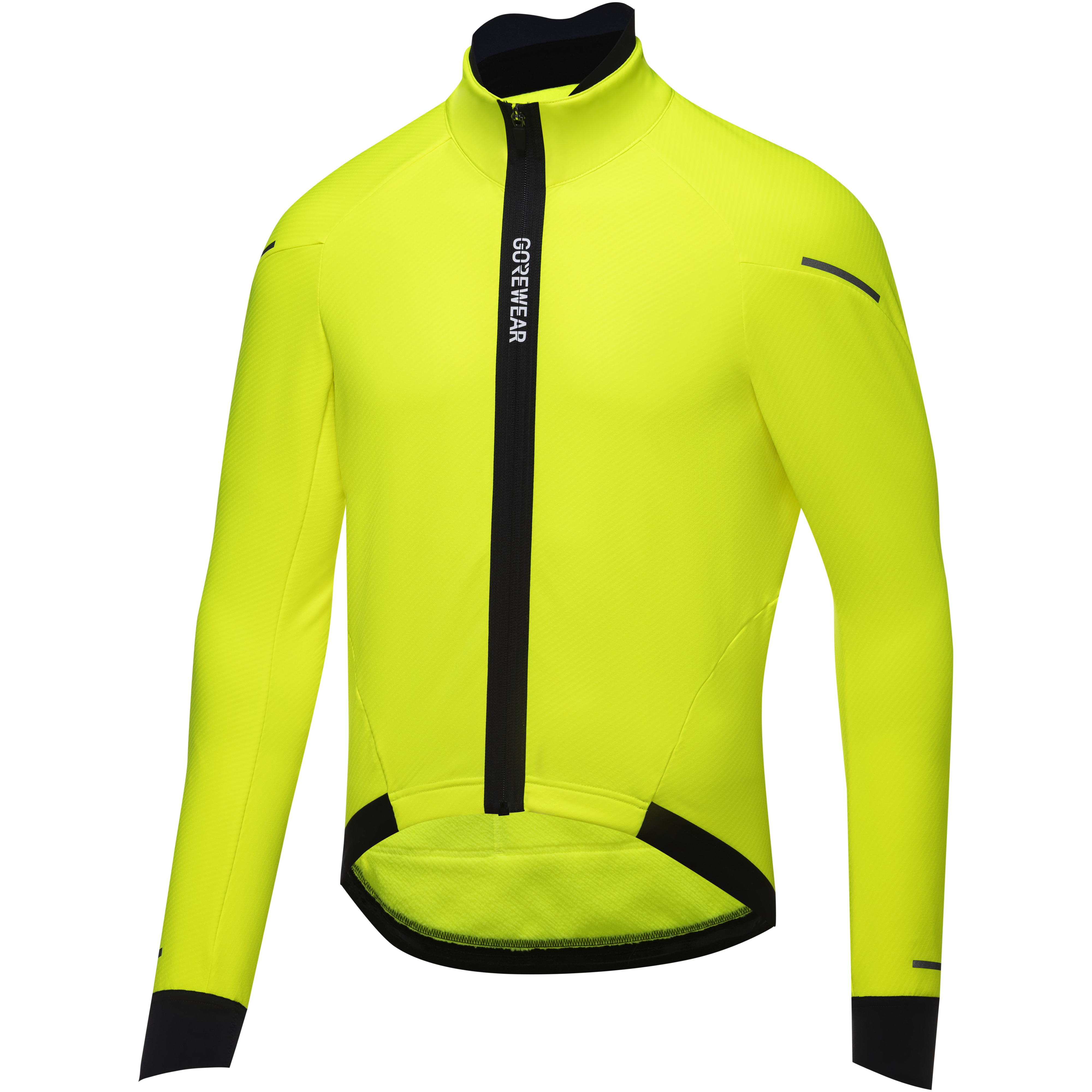 GORE Wear Spinshift Thermo Jacket Mens Cycling tricot neon yellow