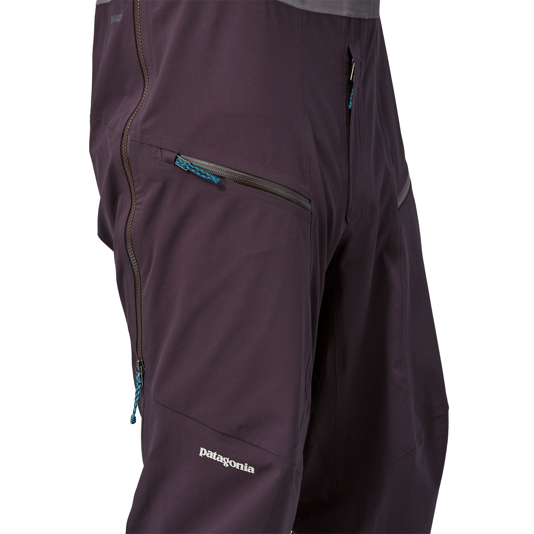 Patagonia M's Snowdrifter Bibs Waterproof trousers obsidian plum