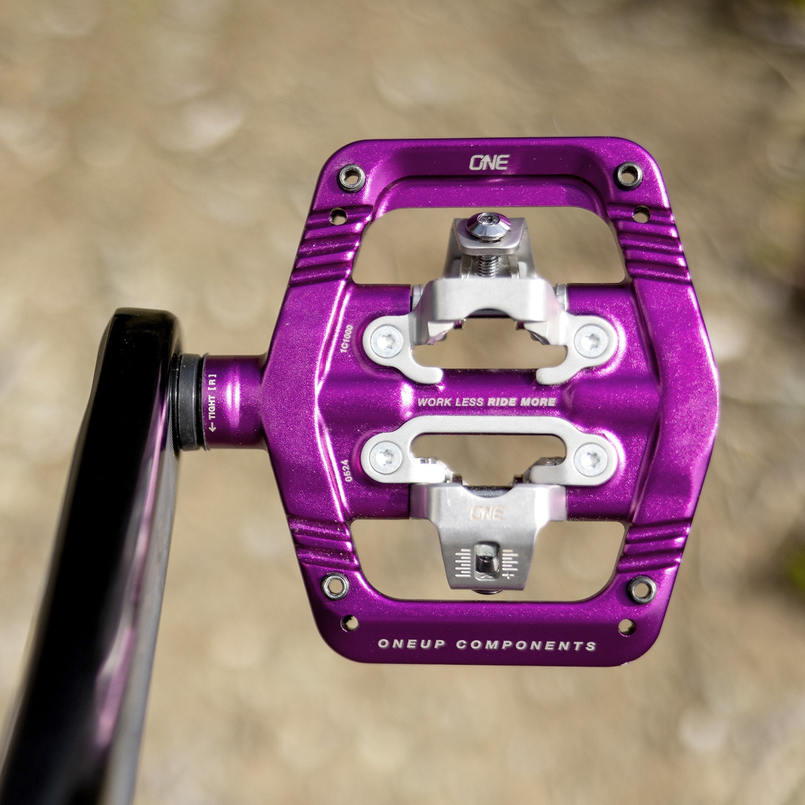 OneUp Clip Pedal Bicycle pedal purple one size