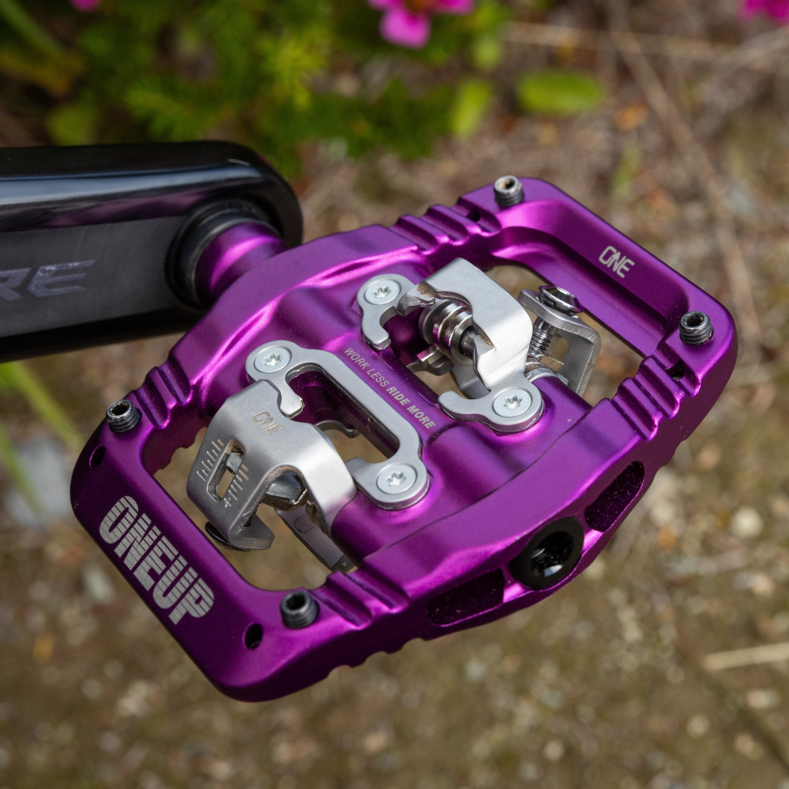 OneUp Clip Pedal Bicycle pedal purple one size