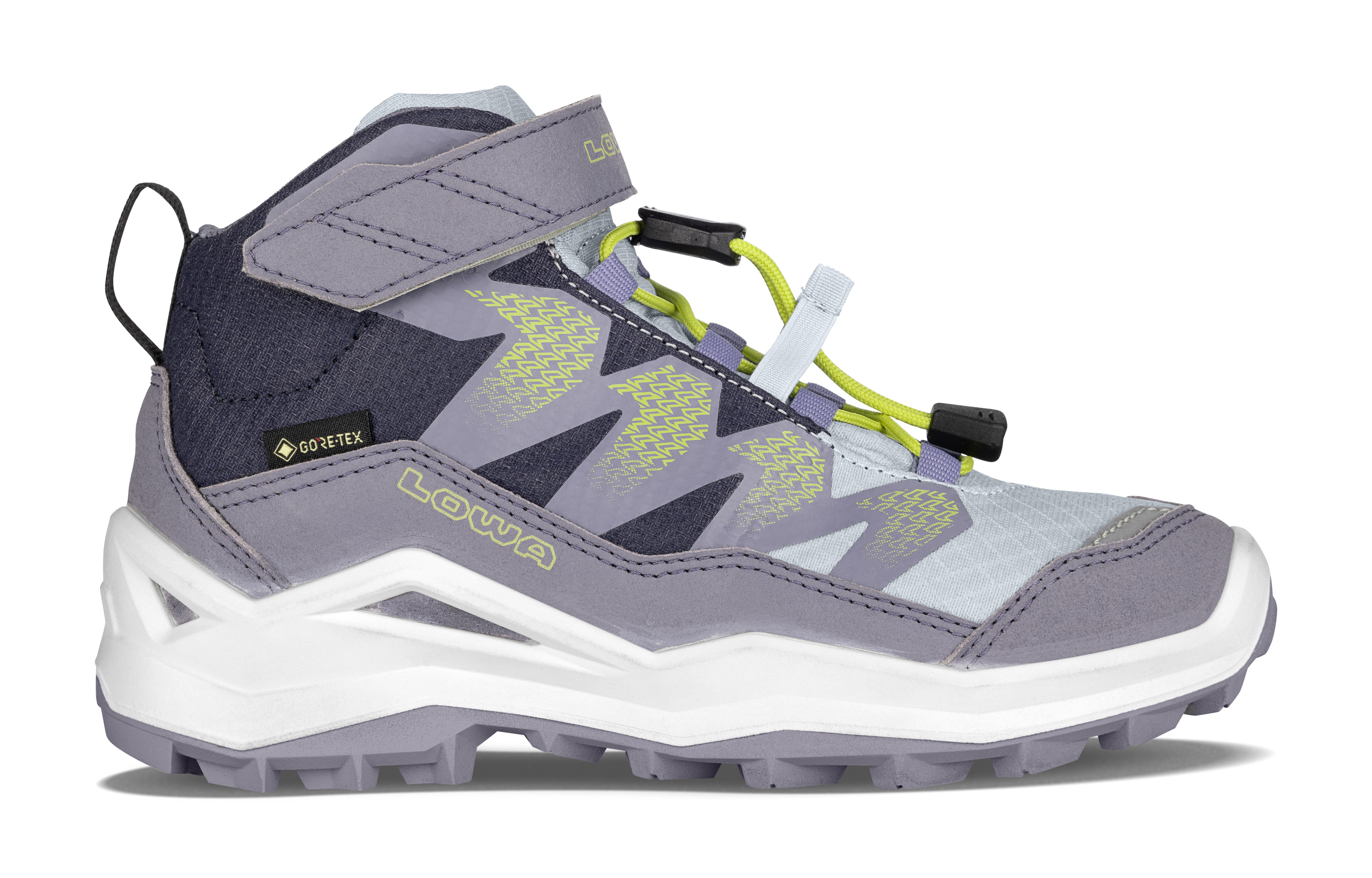 Lowa Maddox Pro GTX MID VC JR Wanderschuhe flieder/pflaume 23.0