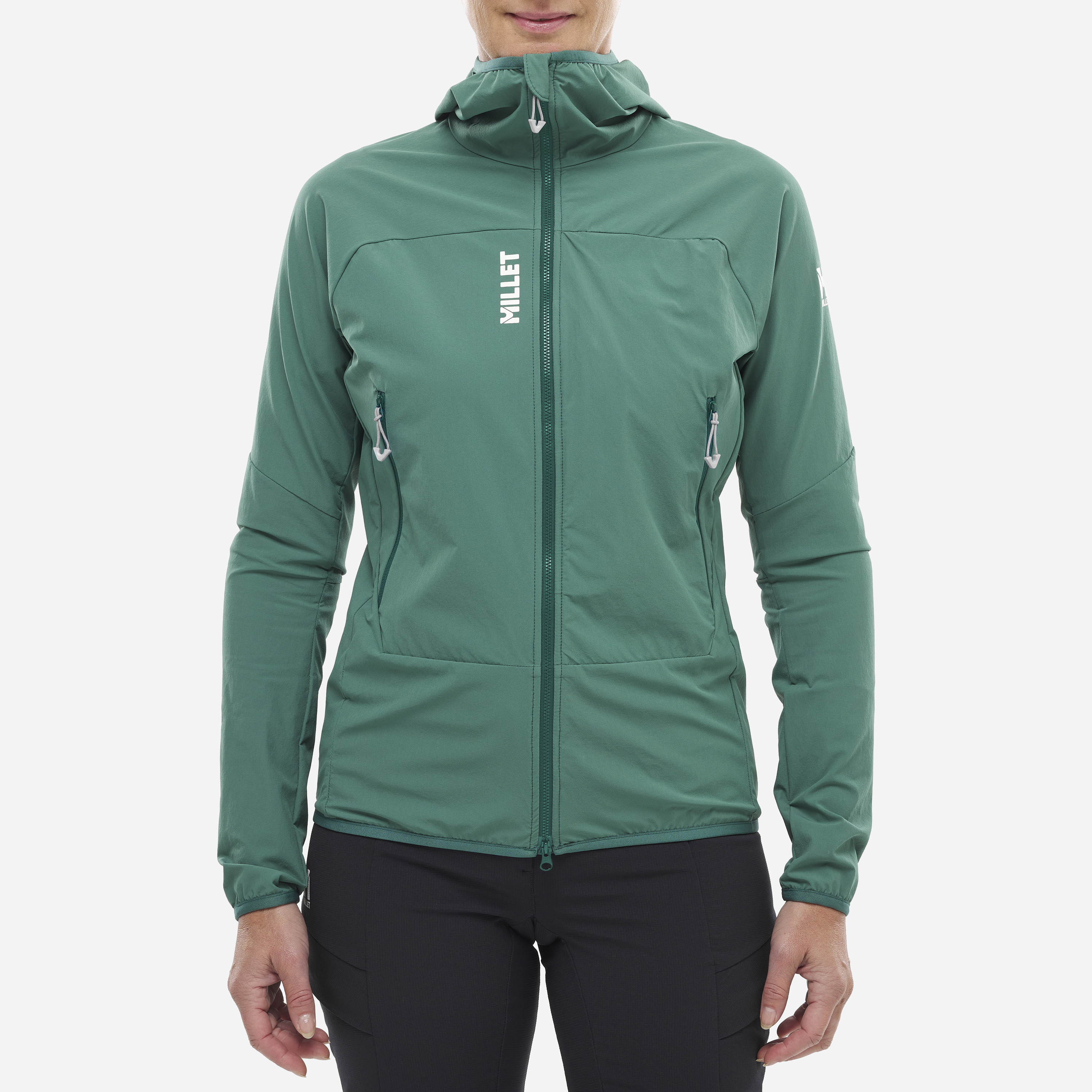 Protective Jacket Millet Track Hoodie Softshell Fusion Xcs Millet