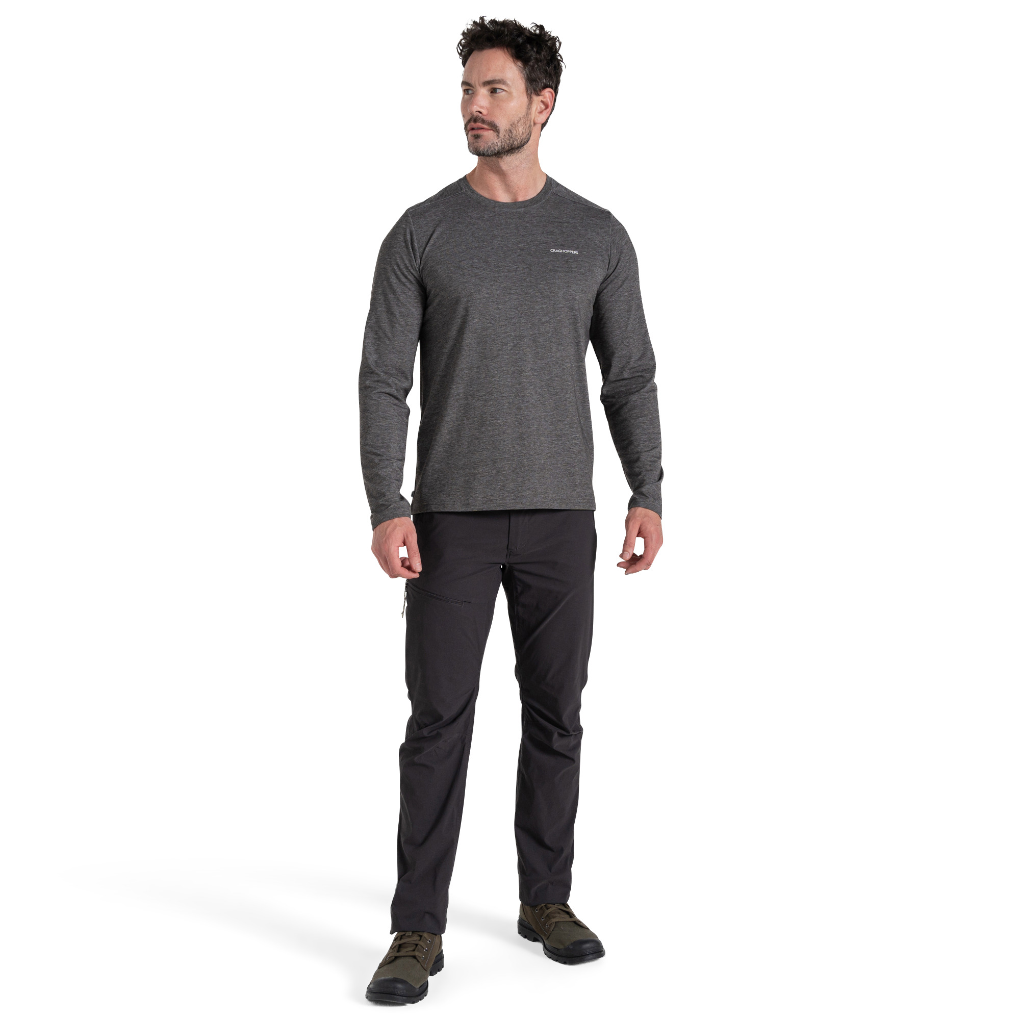 Craghoppers NosiLife Pro Trouser III Pantalon De Randonnée Pebble 34 US