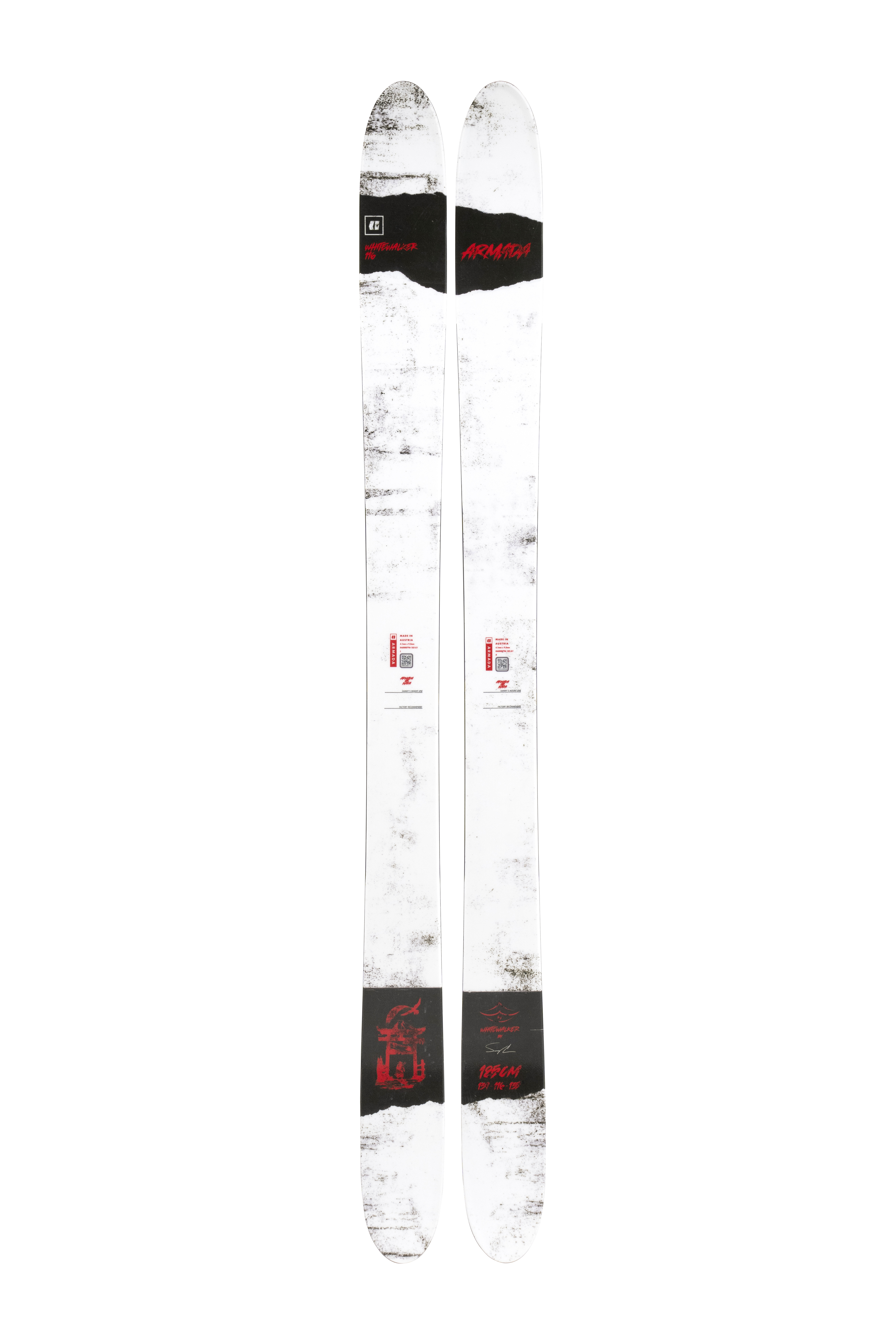 Armada Whitewalker 116 All-mountain skis weiss 185 cm - Transa.ch