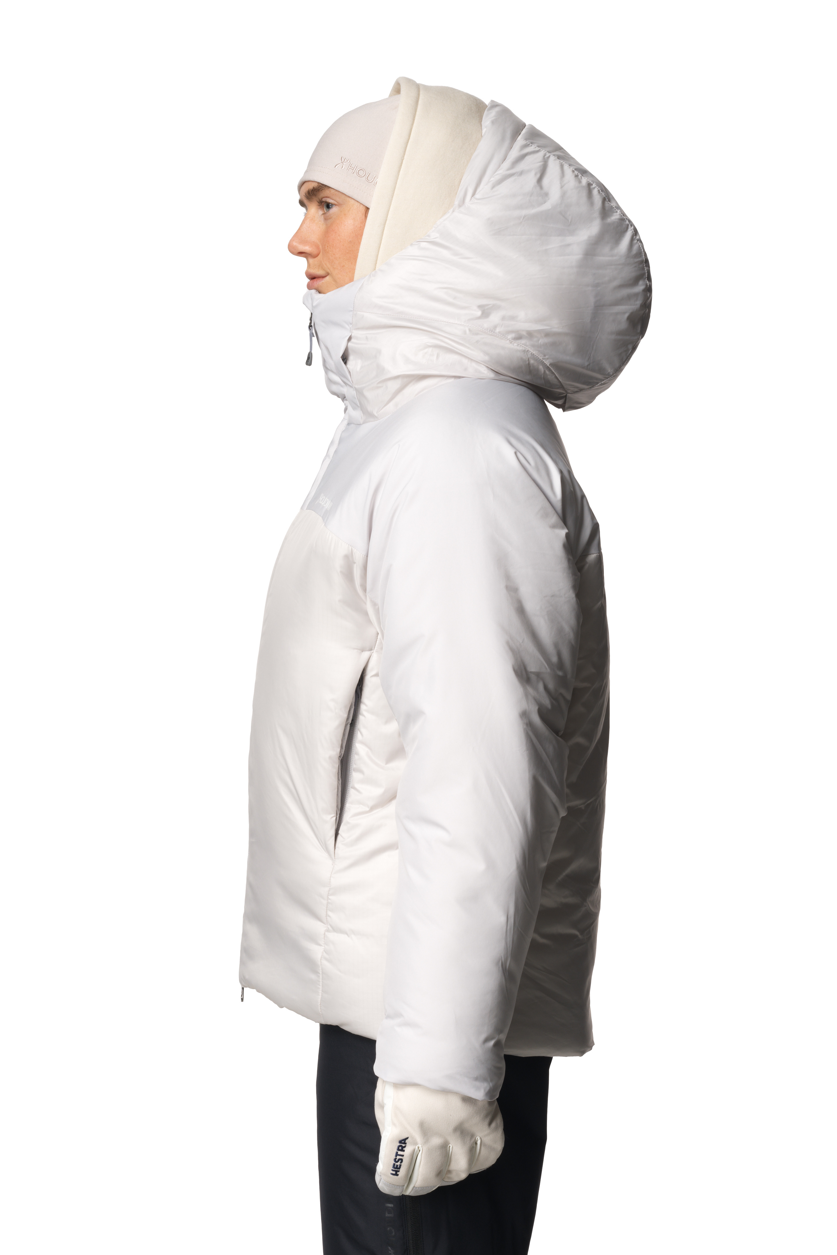 Houdini W's Double Dunfri Insulated jacket a touch of gray M