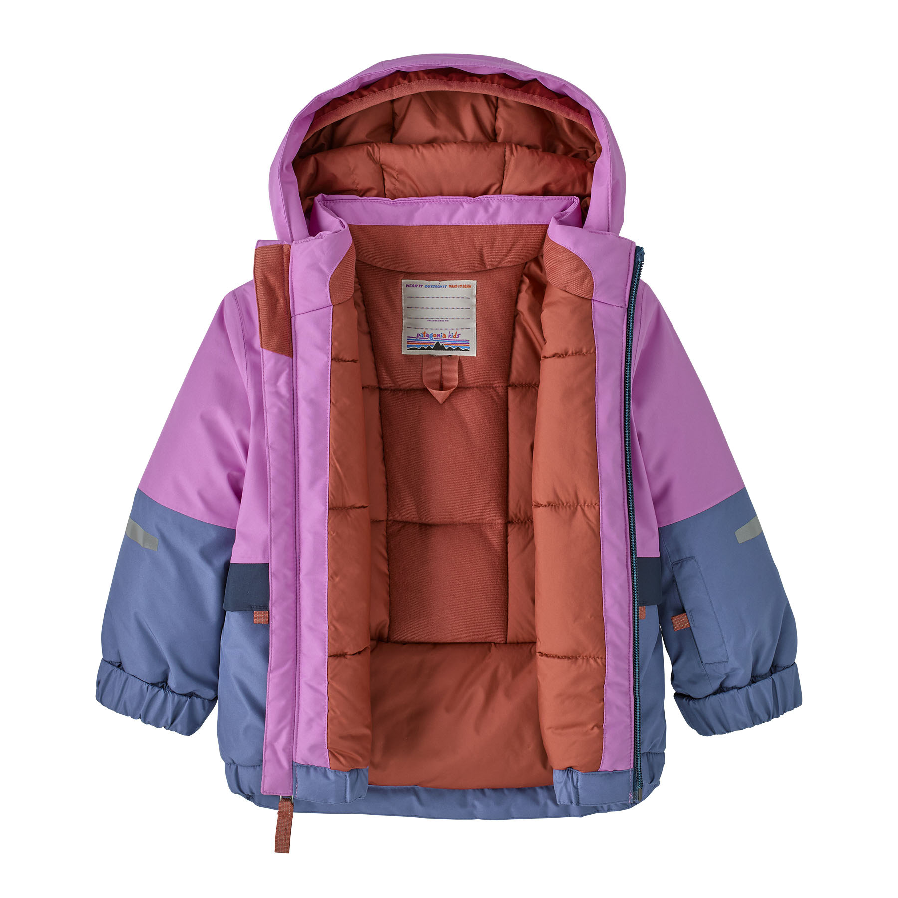Patagonia Baby Snow Pile Jkt Ski jacket brisk purple 2 Years