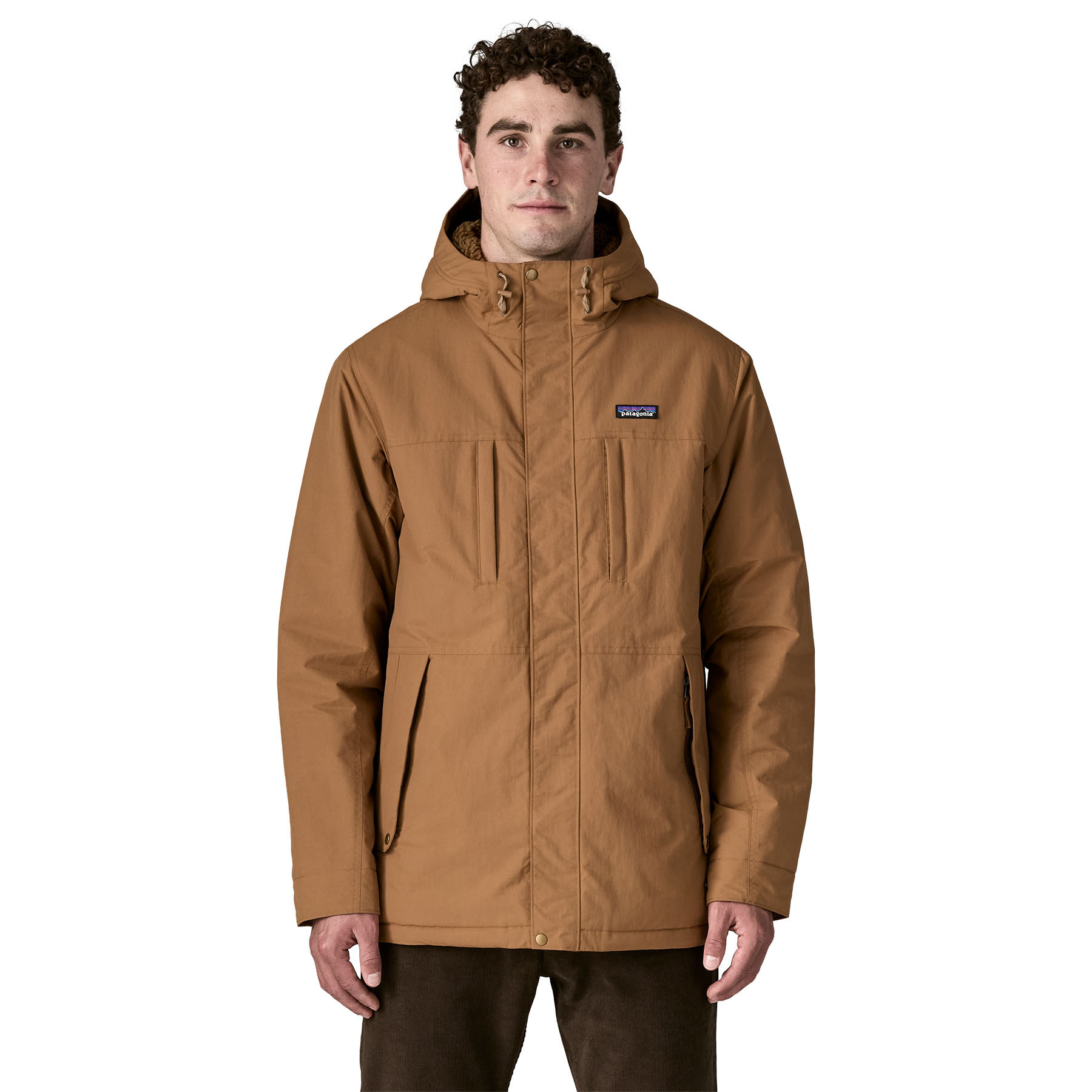 Patagonia M's Isthmus Parka Coat deer brown M - Transa.ch
