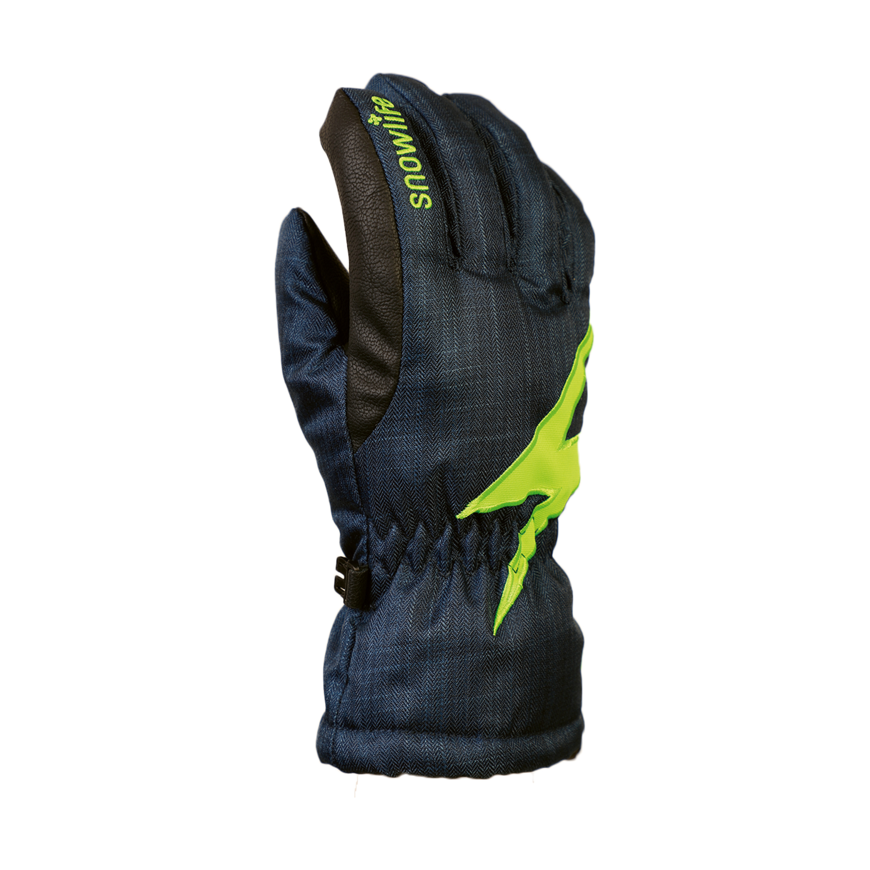 Snowlife Kids Sirius DT Glove Handschuhe navy/green M Kinder - Transa.ch