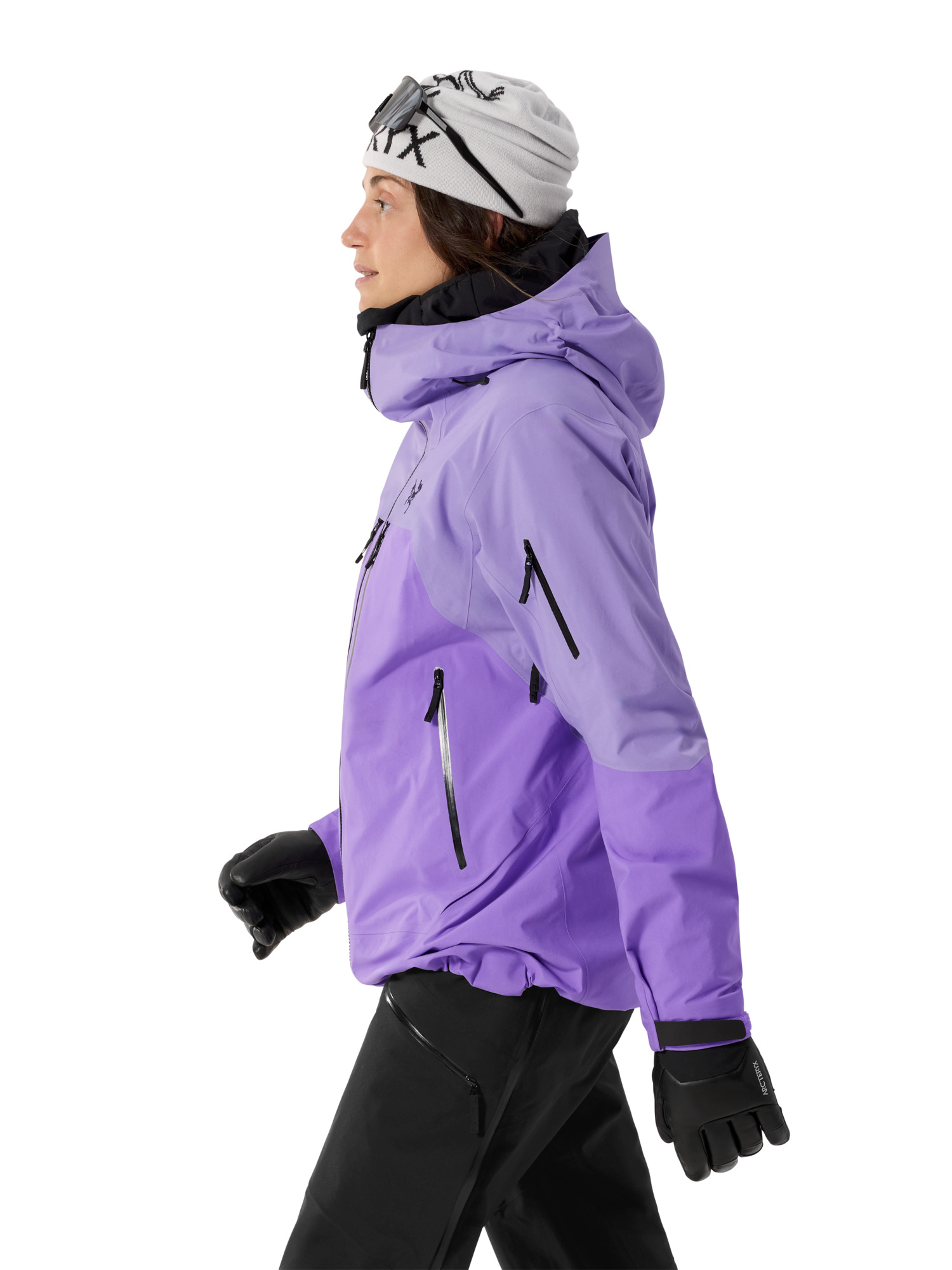 Arc'teryx Rush Jacket W Ski jacket aster/black XS - Transa.ch