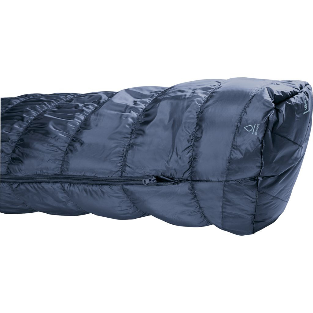 Deuter Exosphere -6° Kunstfaserschlafsack ink/maple M-Left - Transa.ch