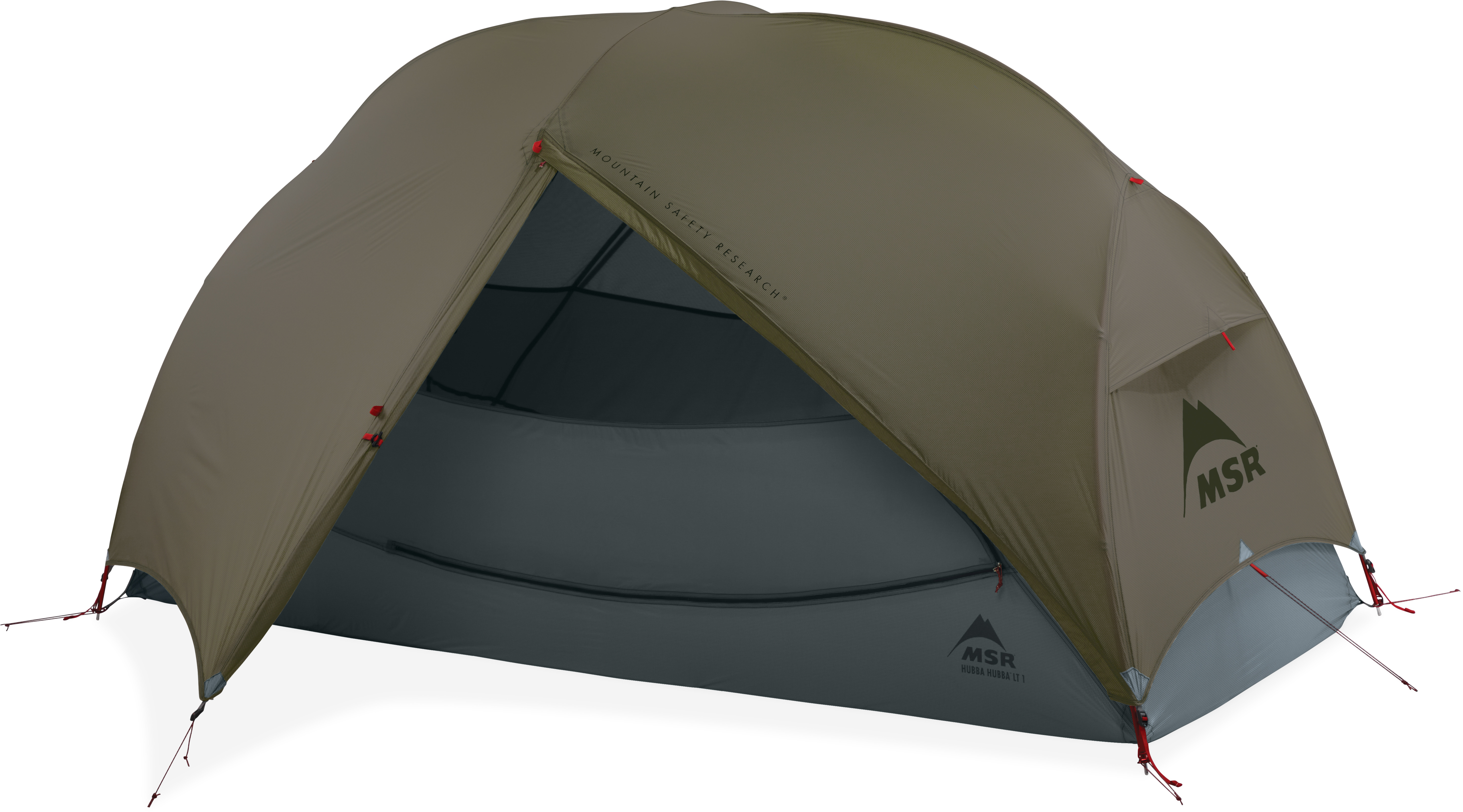 MSR Hubba Hubba LT 1P Dome tent green 1 Person - Transa.ch