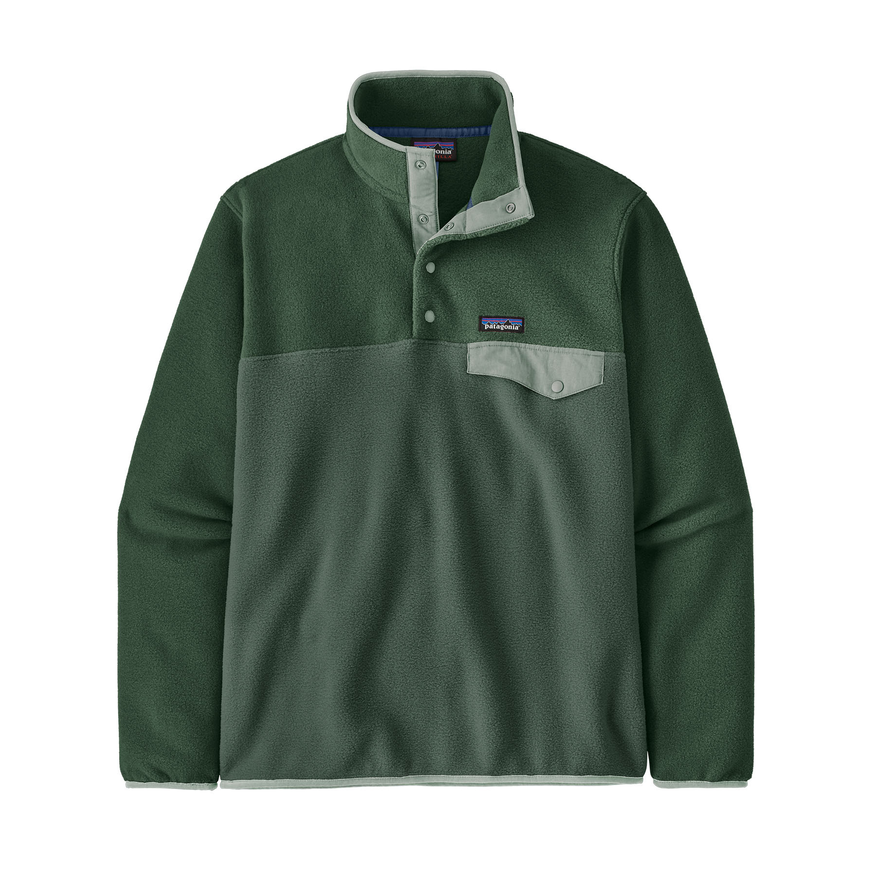 Patagonia M's LW Synch Snap-T P/O Fleecepullover canopy green XL