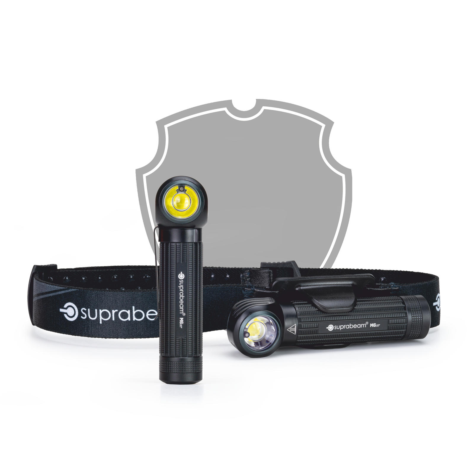 Suprabeam Multilampe M6xr DEFEND Headlamp dunkelgrau anthrazit 110