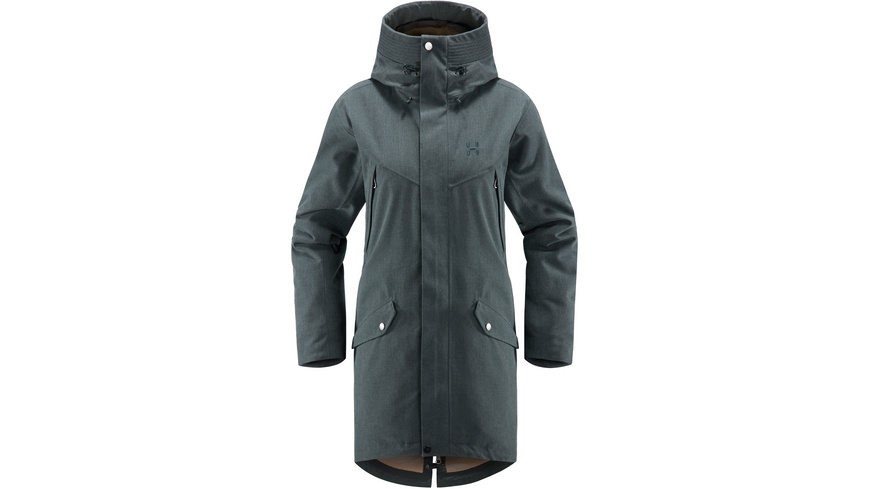 Siljan Parka Women online bestellen | Transa Travel & Outdoor Haglöfs Siljan Parka Damen mineral melange | campz.at