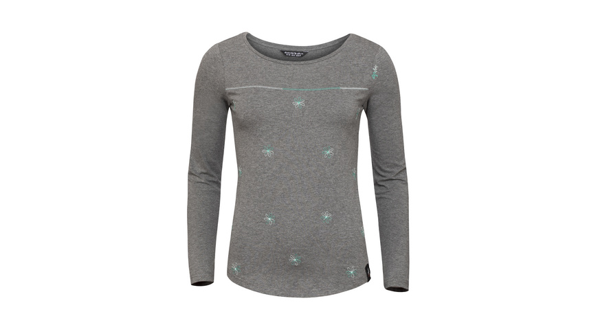 175 g//m² lana merino Icebreaker-everyday Long sleeve scoop señora